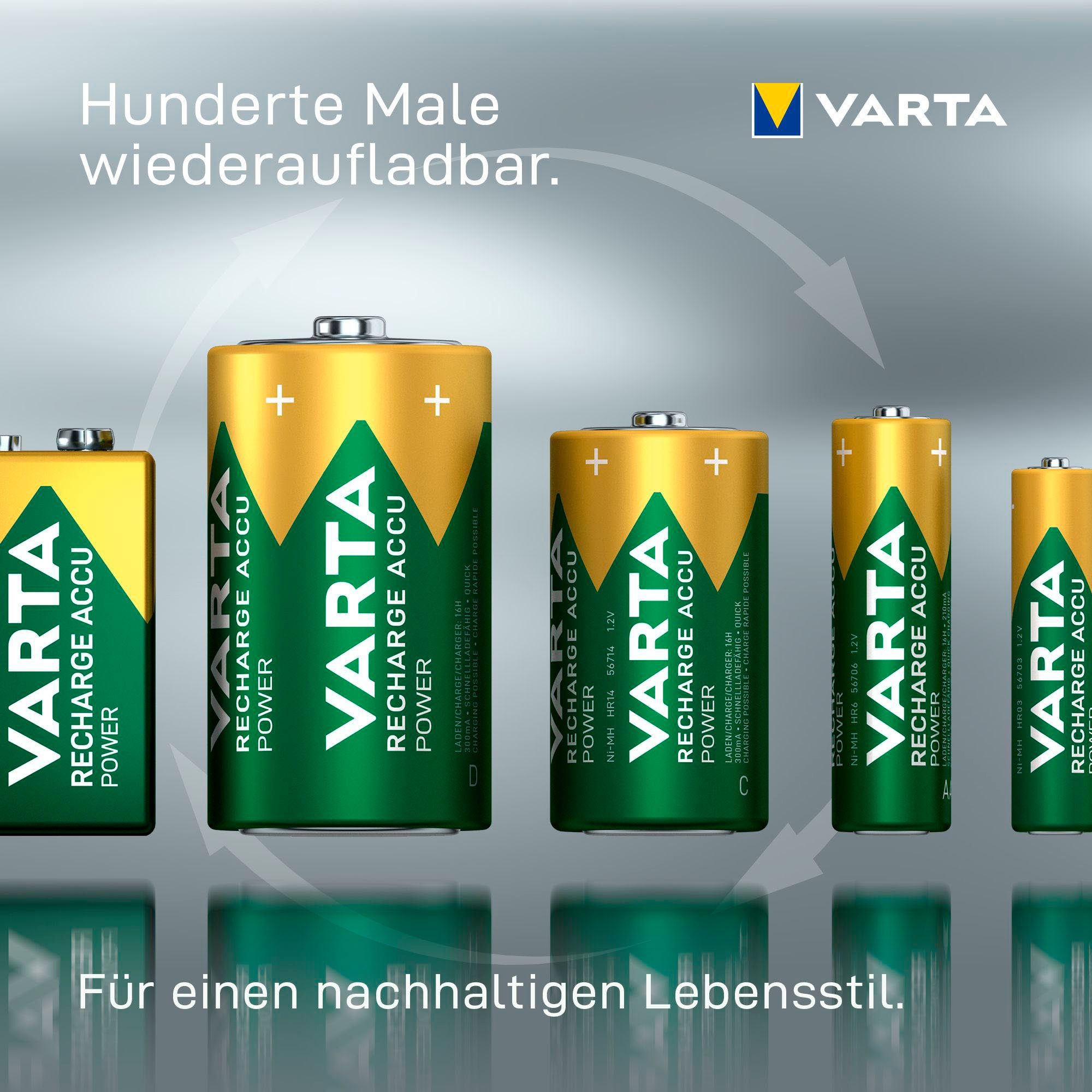 Mignon NiMH VARTA AA (4 2400mAh St) Mignon Akkupacks 4er Pack