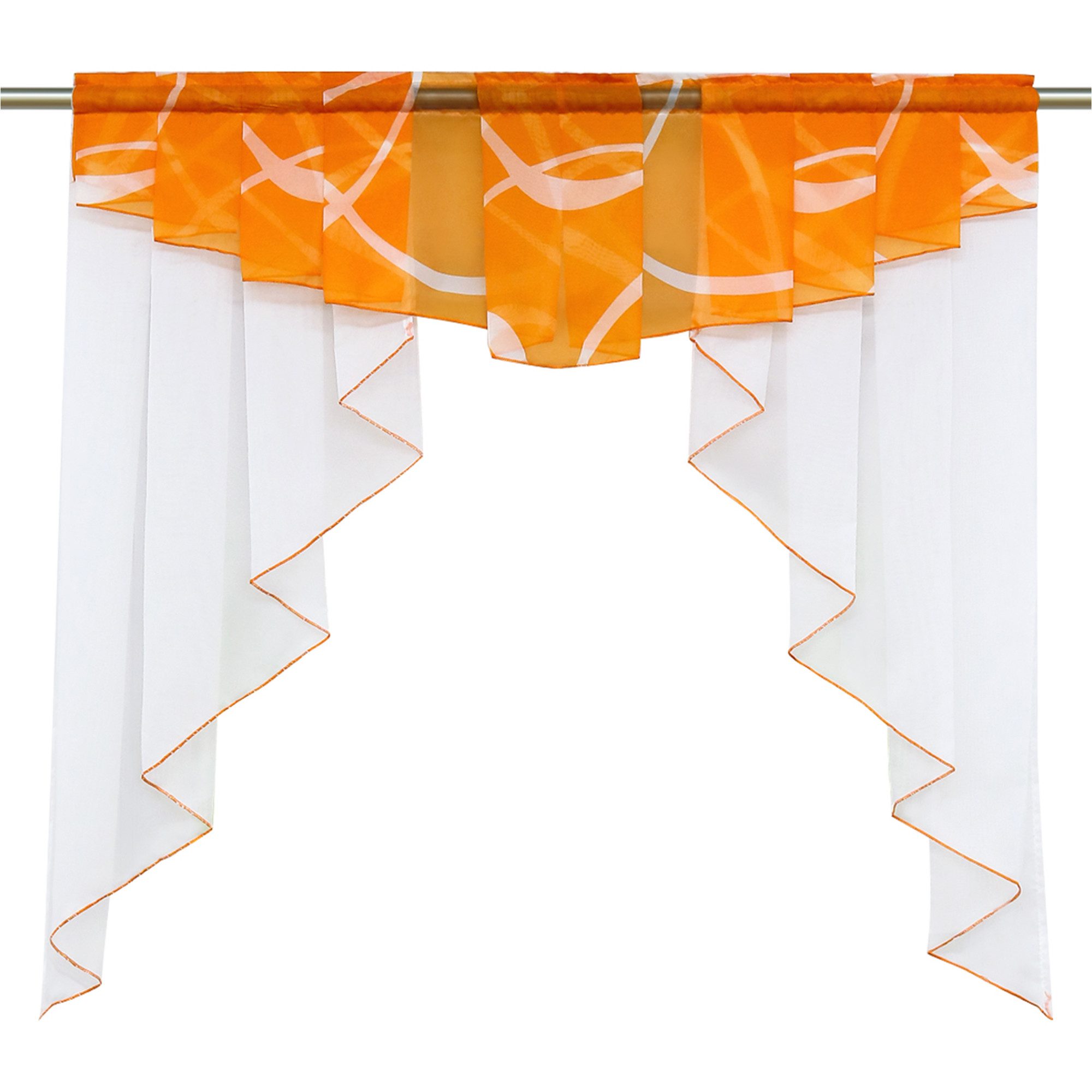 Delien Raffrollo Alice, mit Stangendurchzug, Kurzgardinen Kleinfenster Sche günstig online kaufen