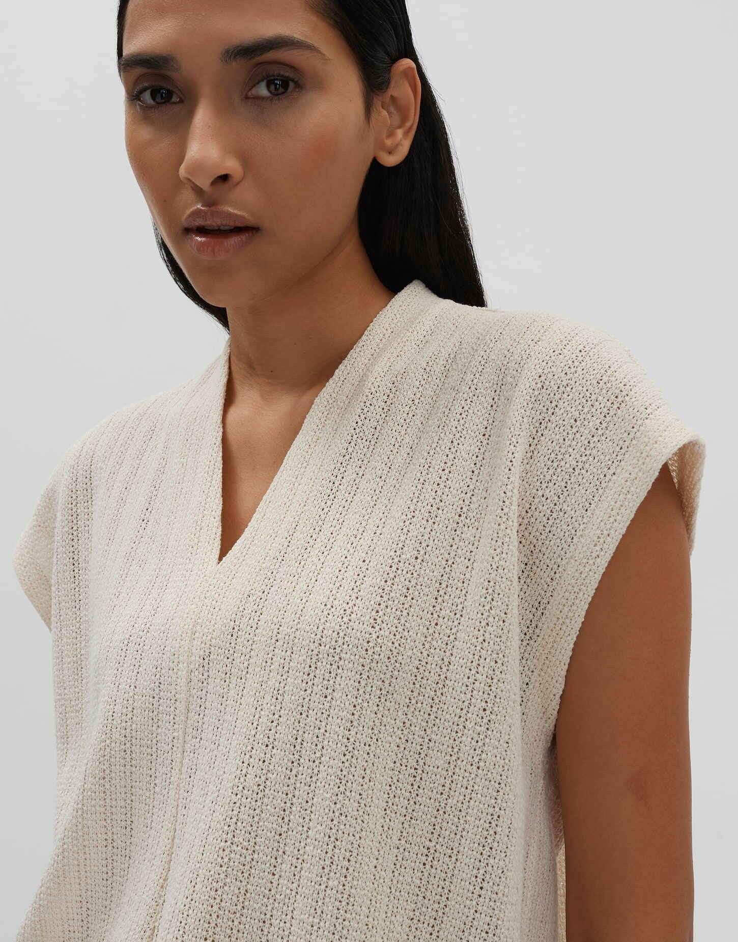 someday Sweatshirt UBECCA Regular in zarter Strickoptik