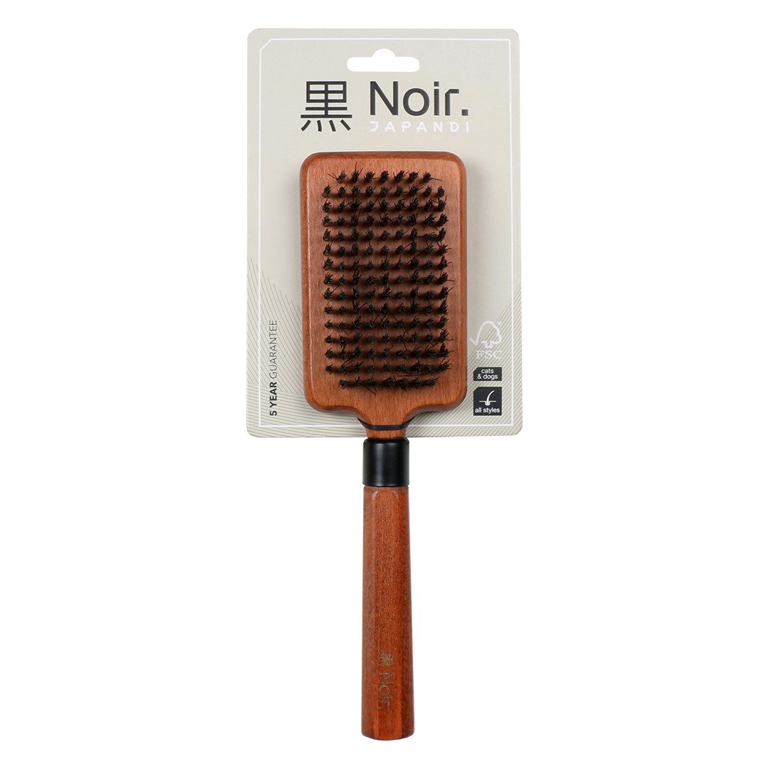 Fellbürste EBI Noir Japandi Nylonbürste