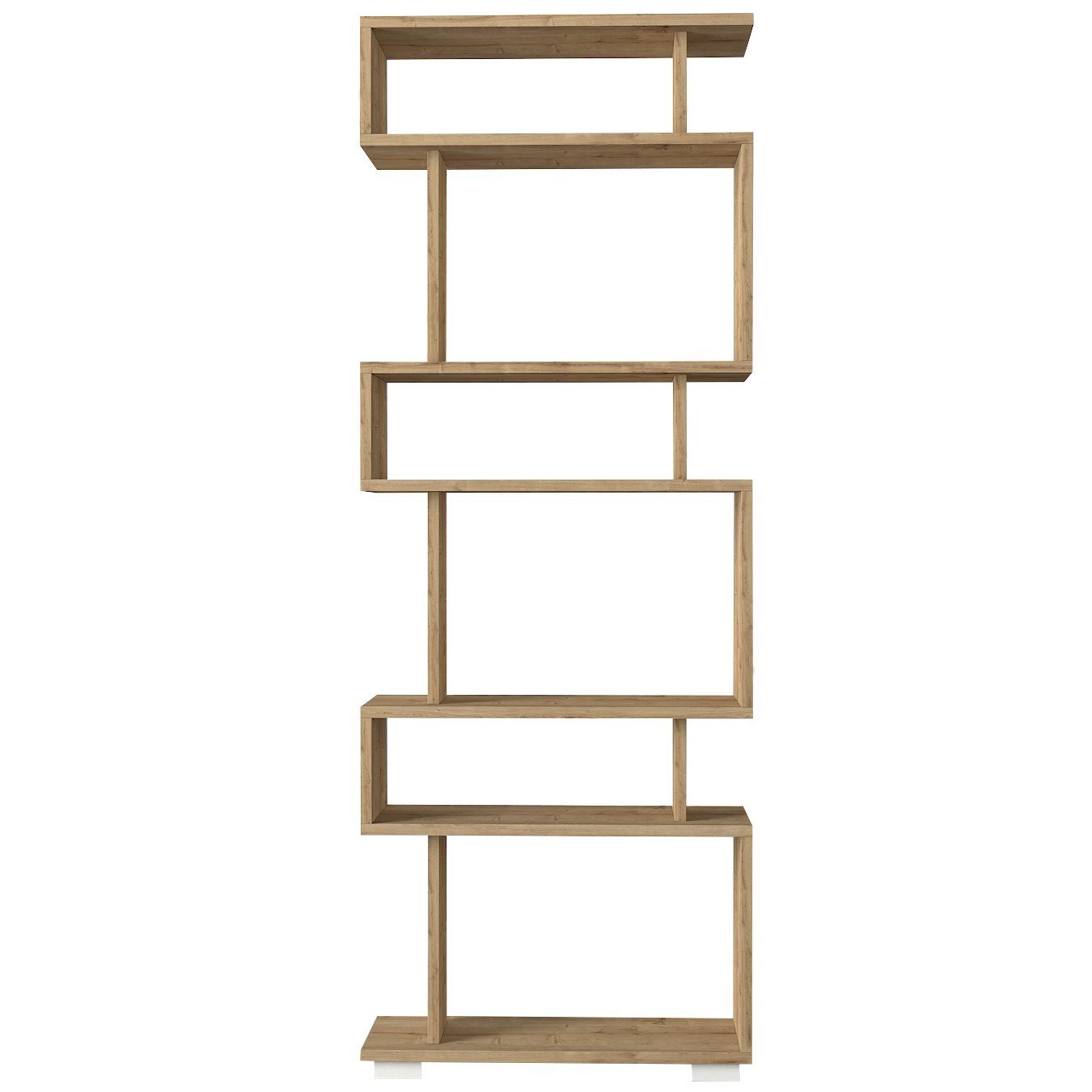 moebel17 Standregal Bücherregal Blok Saphir, mit ausgefallenem Design