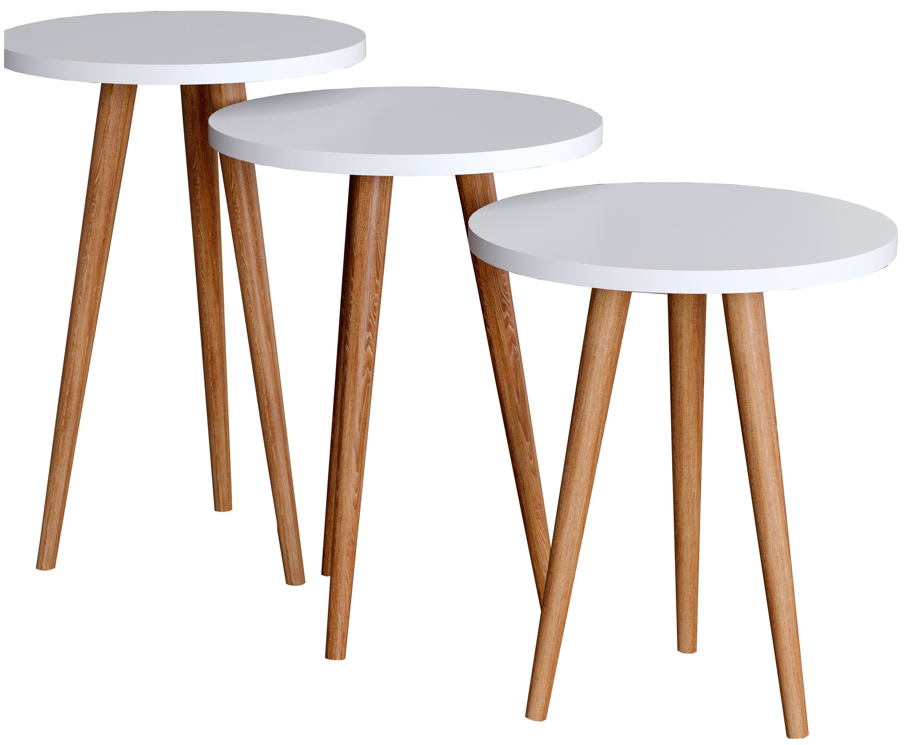 VCM Couchtisch Holz Sofatisch Couchtisch Beistelltisch Barilo günstig online kaufen