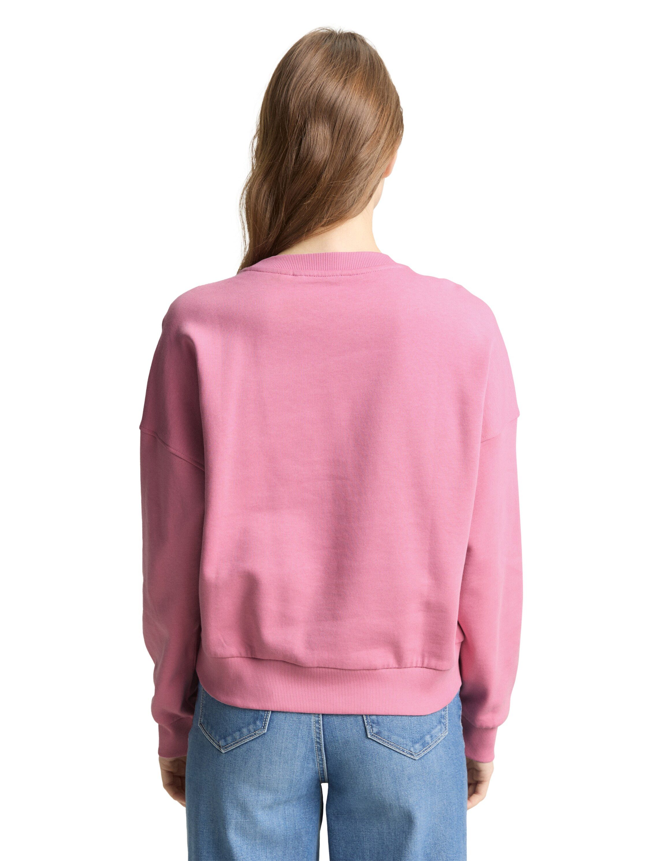 TOM TAILOR Denim Sweatshirt aus weicher Baumwolle