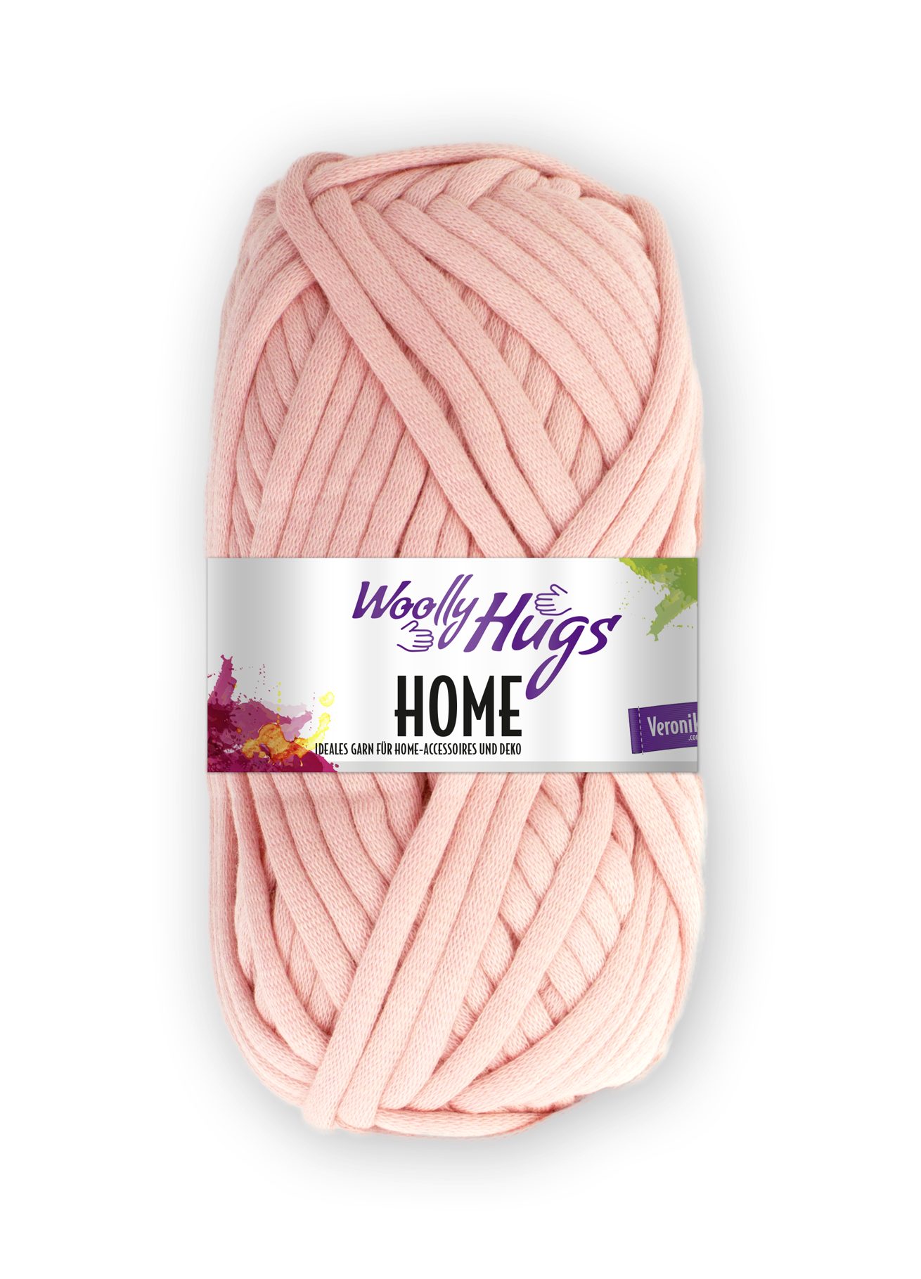 Woolly Hugs Woolly Hugs HOME Häkelwolle, 57 m (Home Garn – das ultimative Garn für trendige Home-Deko), 100 g