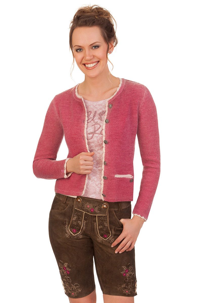 Lederhose Trachtenlederhose Damen - HILKE - braun rustik