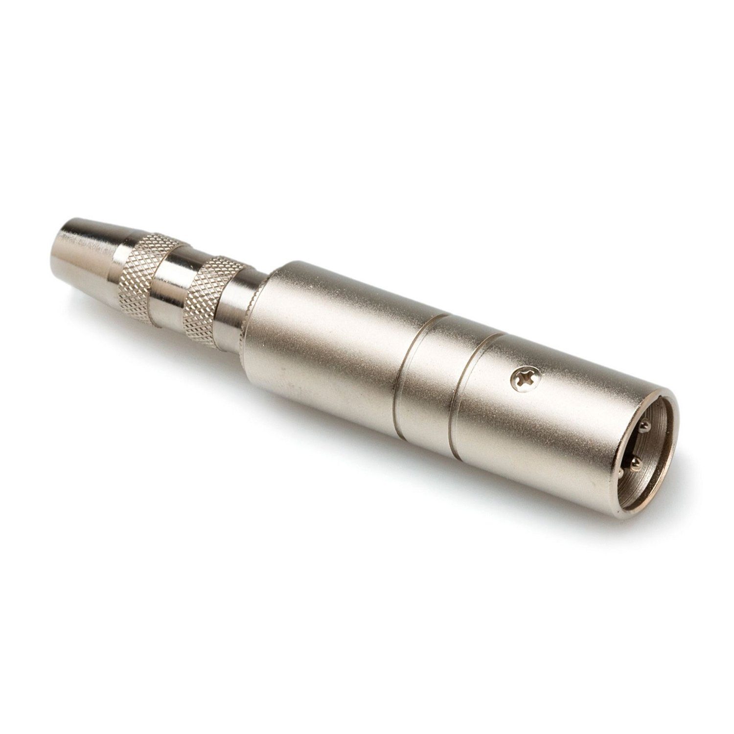 Hosa Audio Hosa MIT-129 Impedanz-Transformator Audio-Adapter 6,35mm Klinke zu XLR3M, Ermöglicht Anschluss von Hi-Z Instrumenten an Mikrofonanschluss