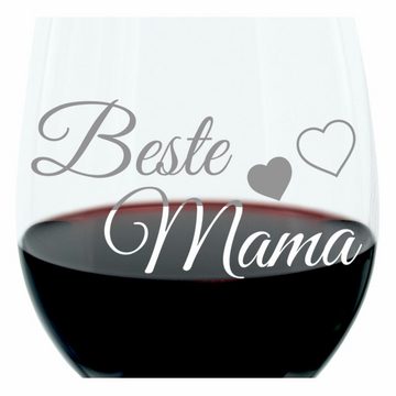 LEONARDO Weinglas Beste Mama, Glas, lasergraviert