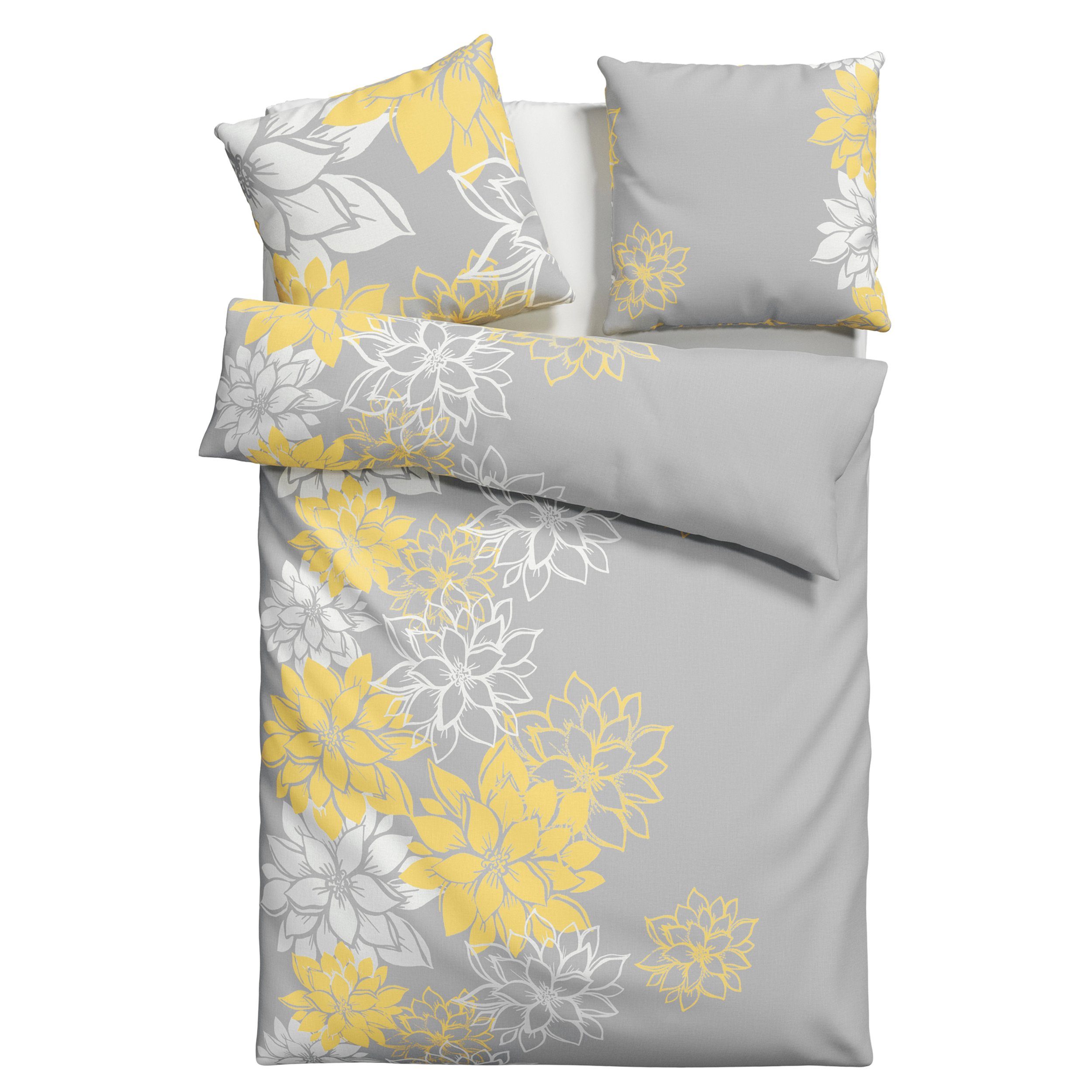 OTTO home Bettwäsche Susan in Gr. 135x200 oder 155x220 cm, Biber, 2 teilig, günstig online kaufen