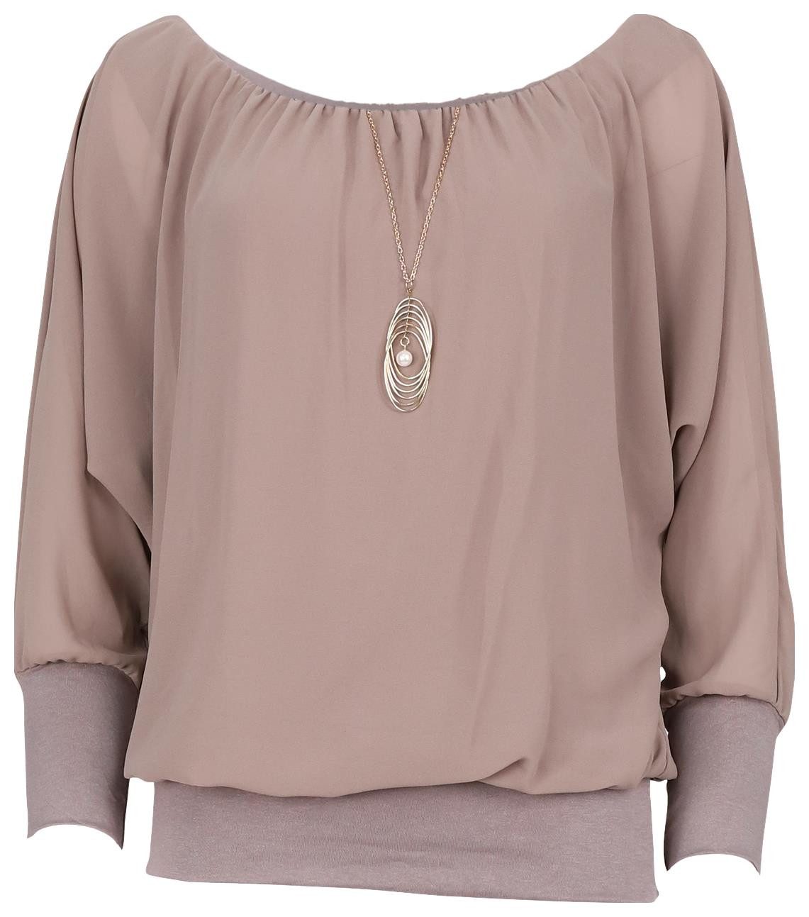 malito more than fashion Chiffonbluse 1133 günstig online kaufen