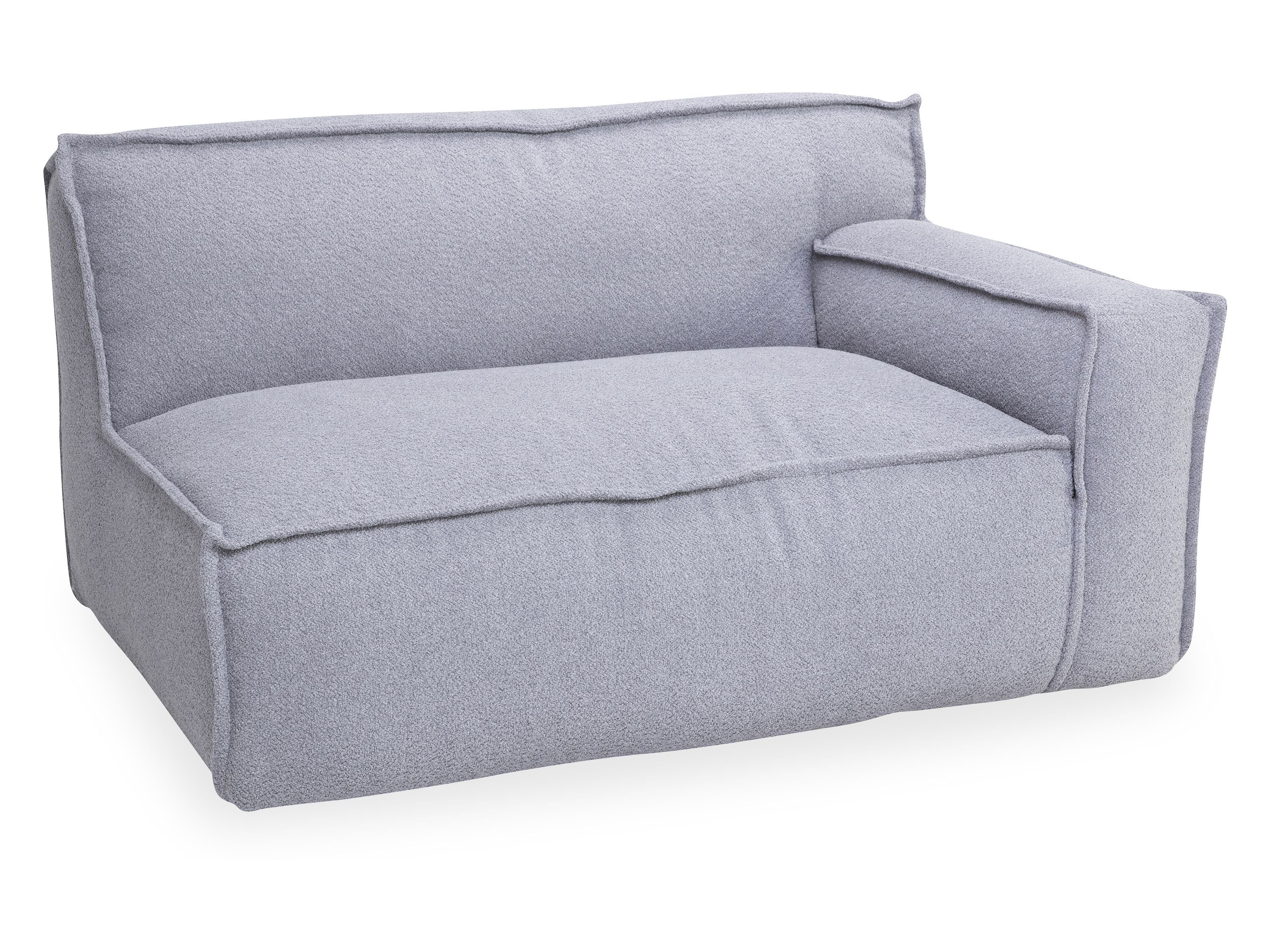 SANSIBAR Living Sofa Sitzelement, Sitzelement SANSIBAR RANTUM (BHT 145x79x110 cm) BHT 145x79x110 cm grau