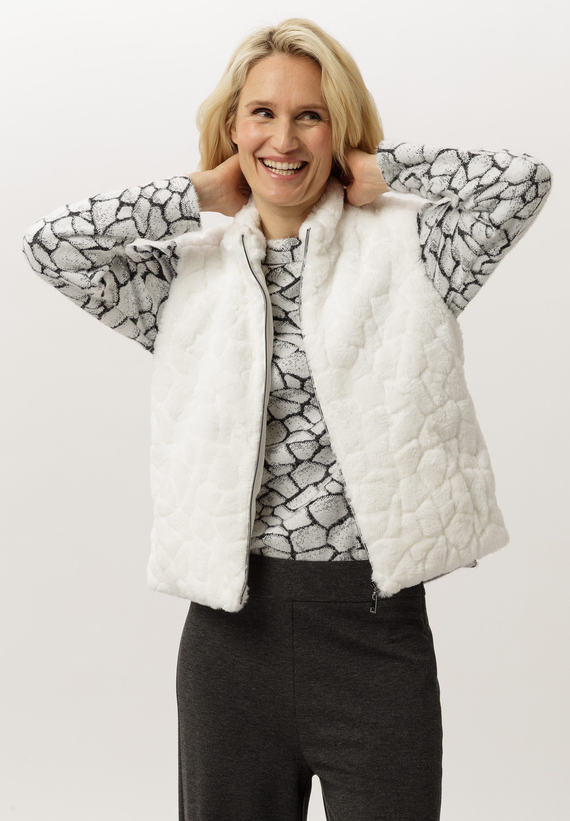 FRANK WALDER Kurzweste mit Stil günstig online kaufen