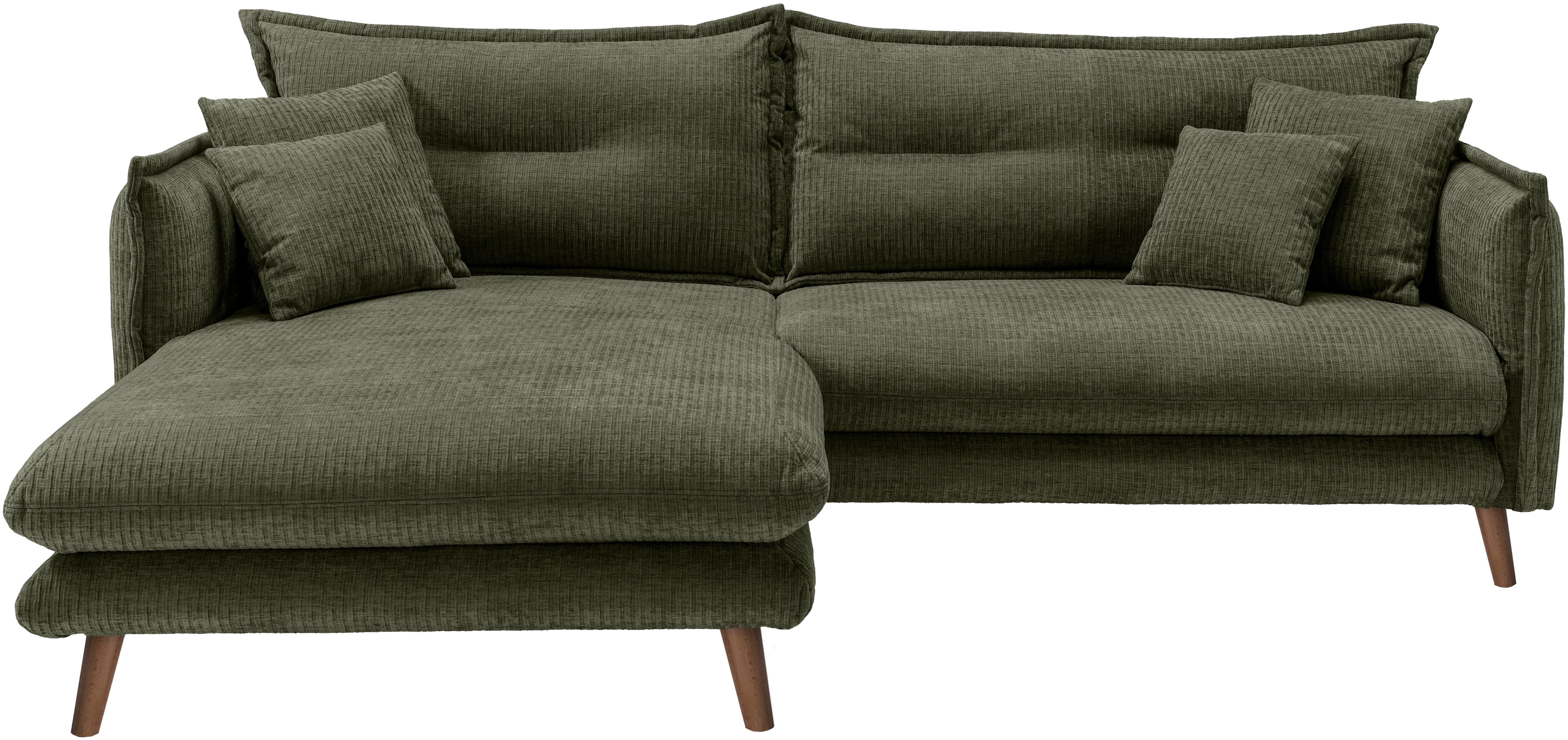 INOSIGN Ecksofa "Lazio modern und bequem, schmale Armlehnen, tolle Detailve günstig online kaufen