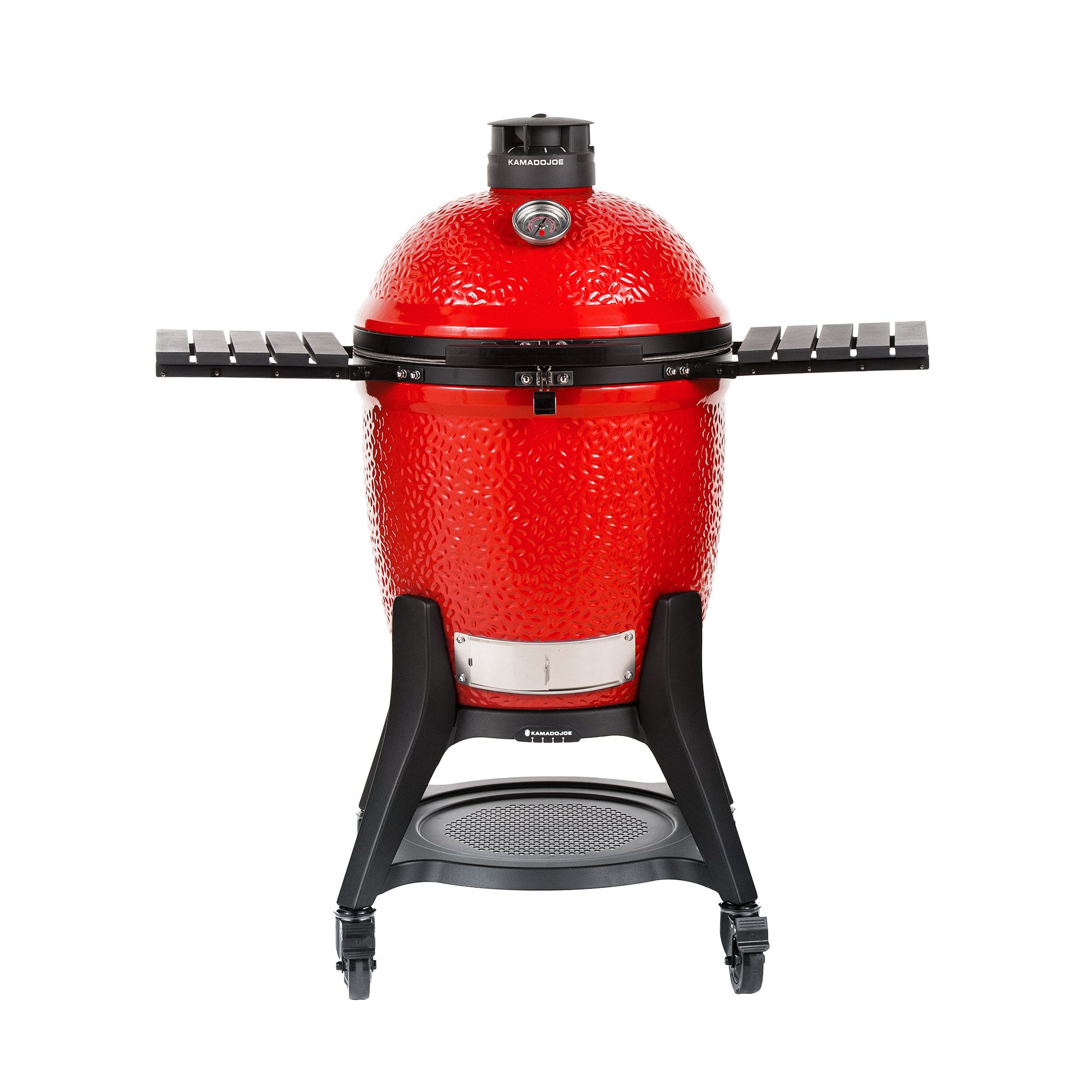 Kamado Joe Keramikgrill Kamado Joe Classic Joe III, Hyperbolischer SlōRoller für gleichmäßige Hitze und Rauch