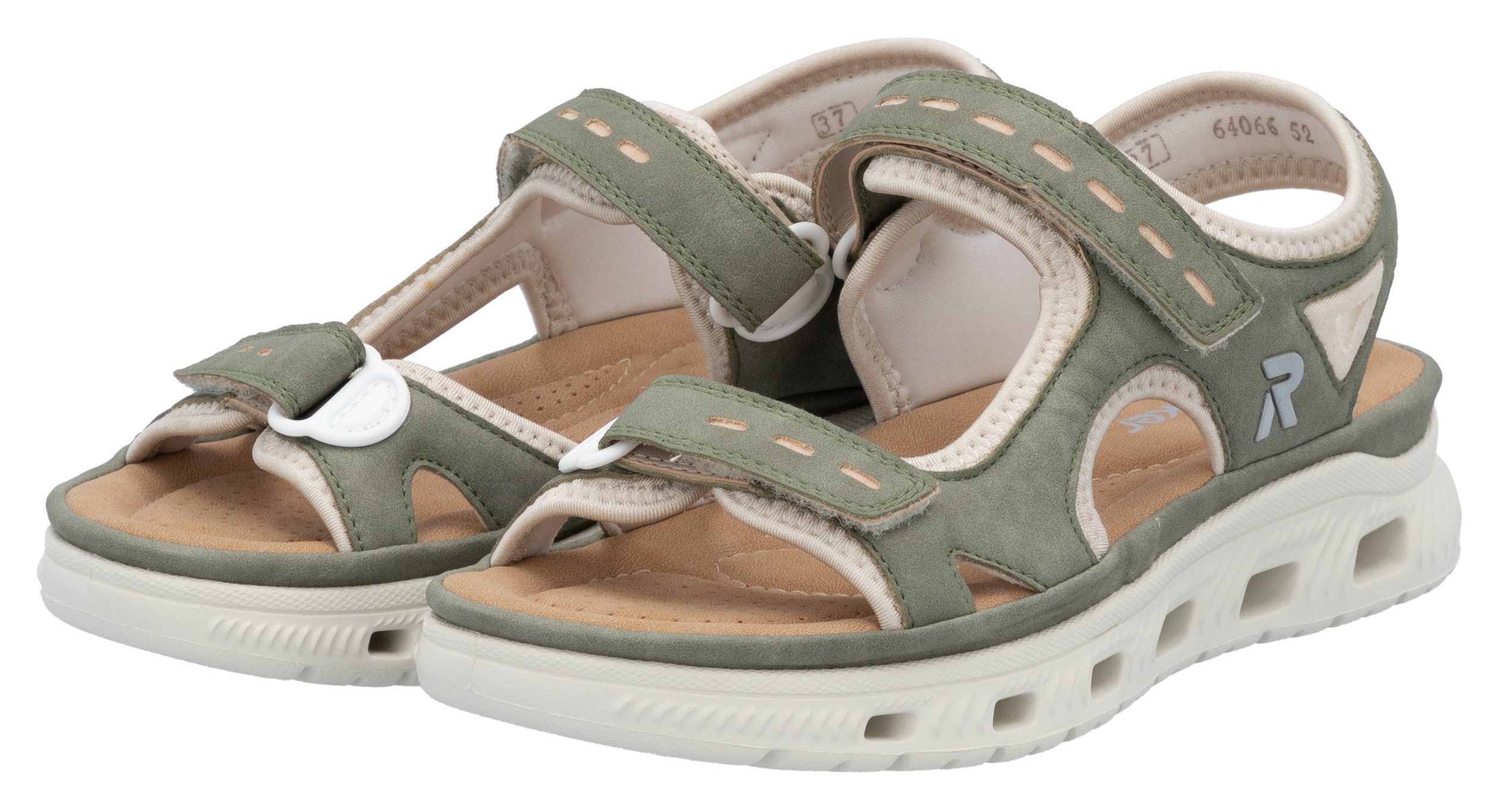 RIEKER Sport Outdoorsandale Sandale, Sommerschuh, Sandalette, Plateauabsatz günstig online kaufen
