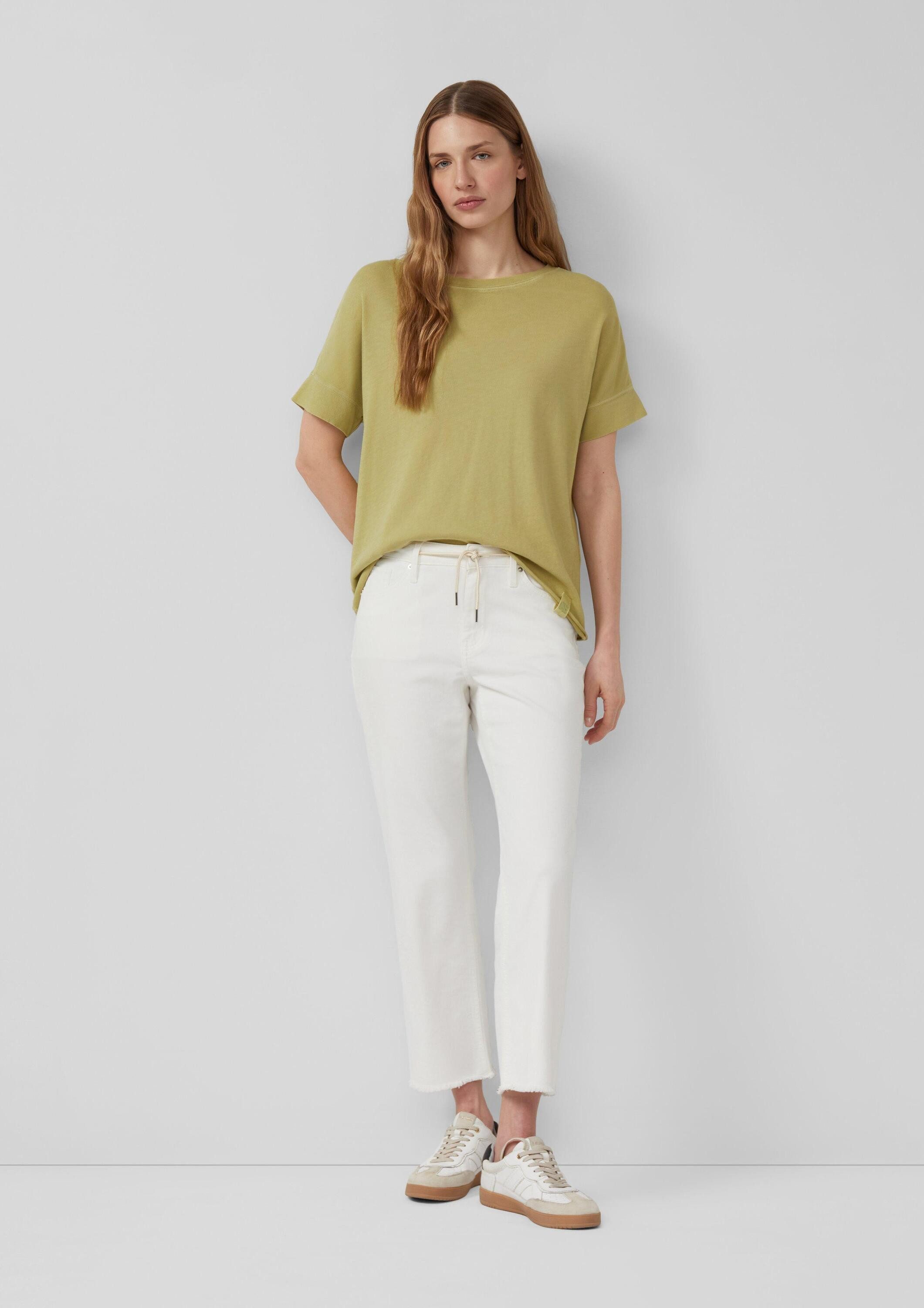 s.Oliver Regular-fit-Jeans Jeans-Hose KAROLIN Cropped Jeans Karolin / Mid Rise / Straight Fit – Bild 5 von 5