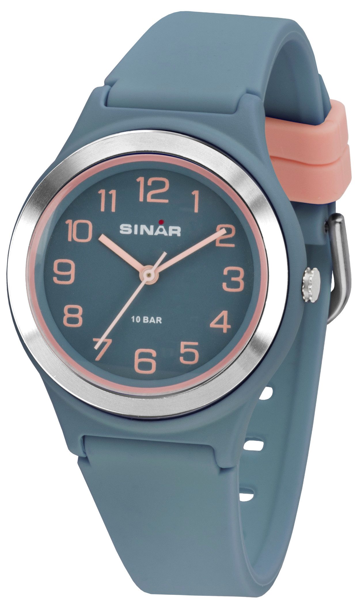 SINAR Quarzuhr XB-48-22, Armbanduhr, Damenuhr,Jugendliche, Silikonarmband, günstig online kaufen