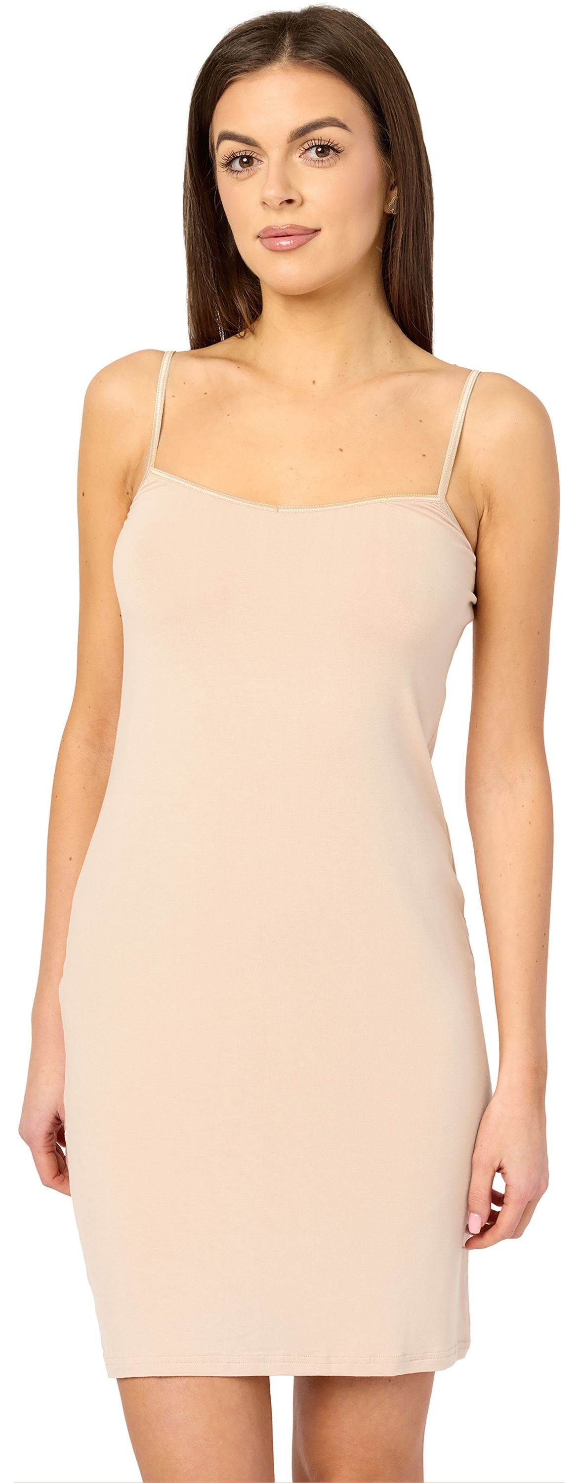 Merry Style Unterkleid Damen kurz Viskose MS10-203 (1-tlg) verstellbare Träger