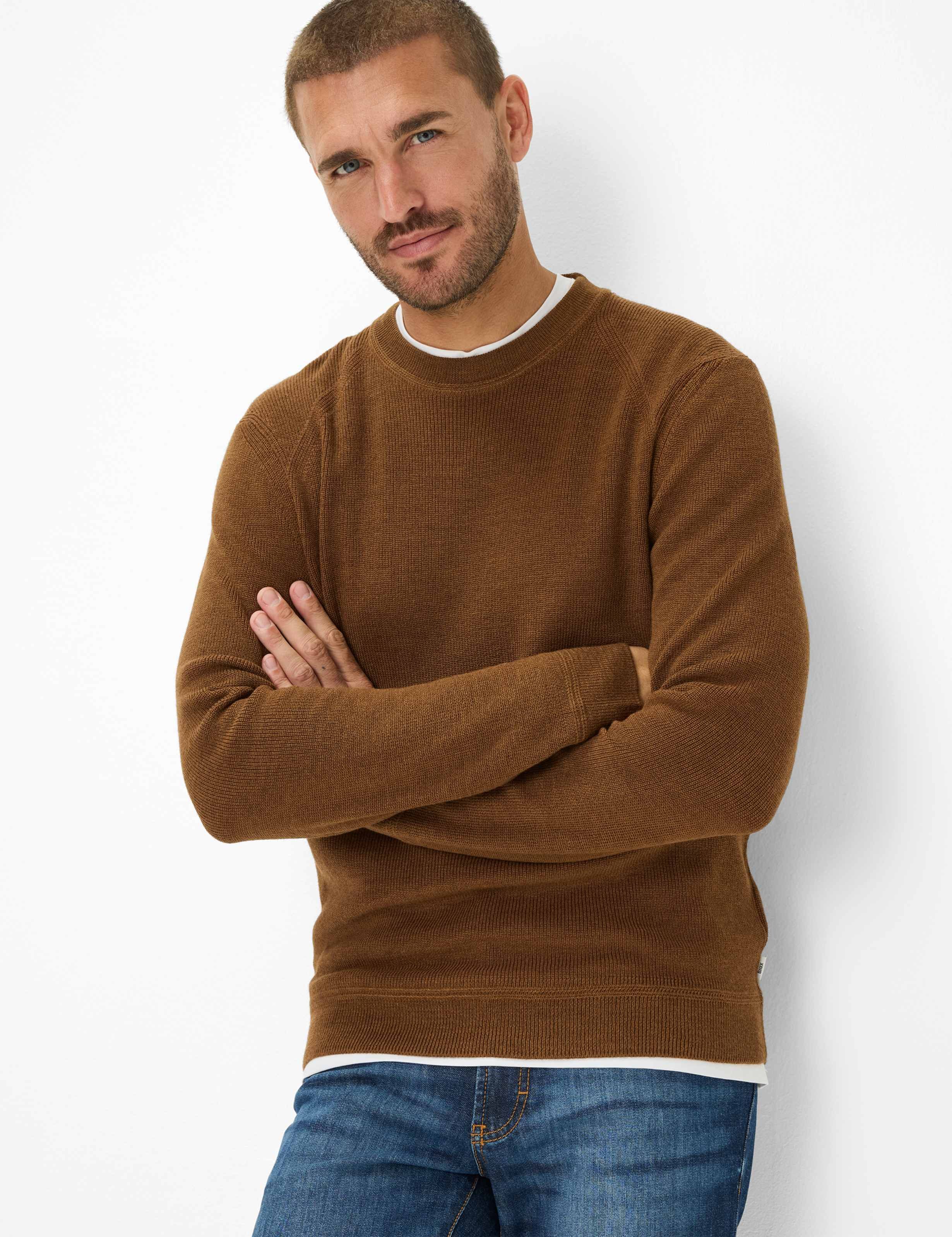 Brax Rundhalspullover Style ROY