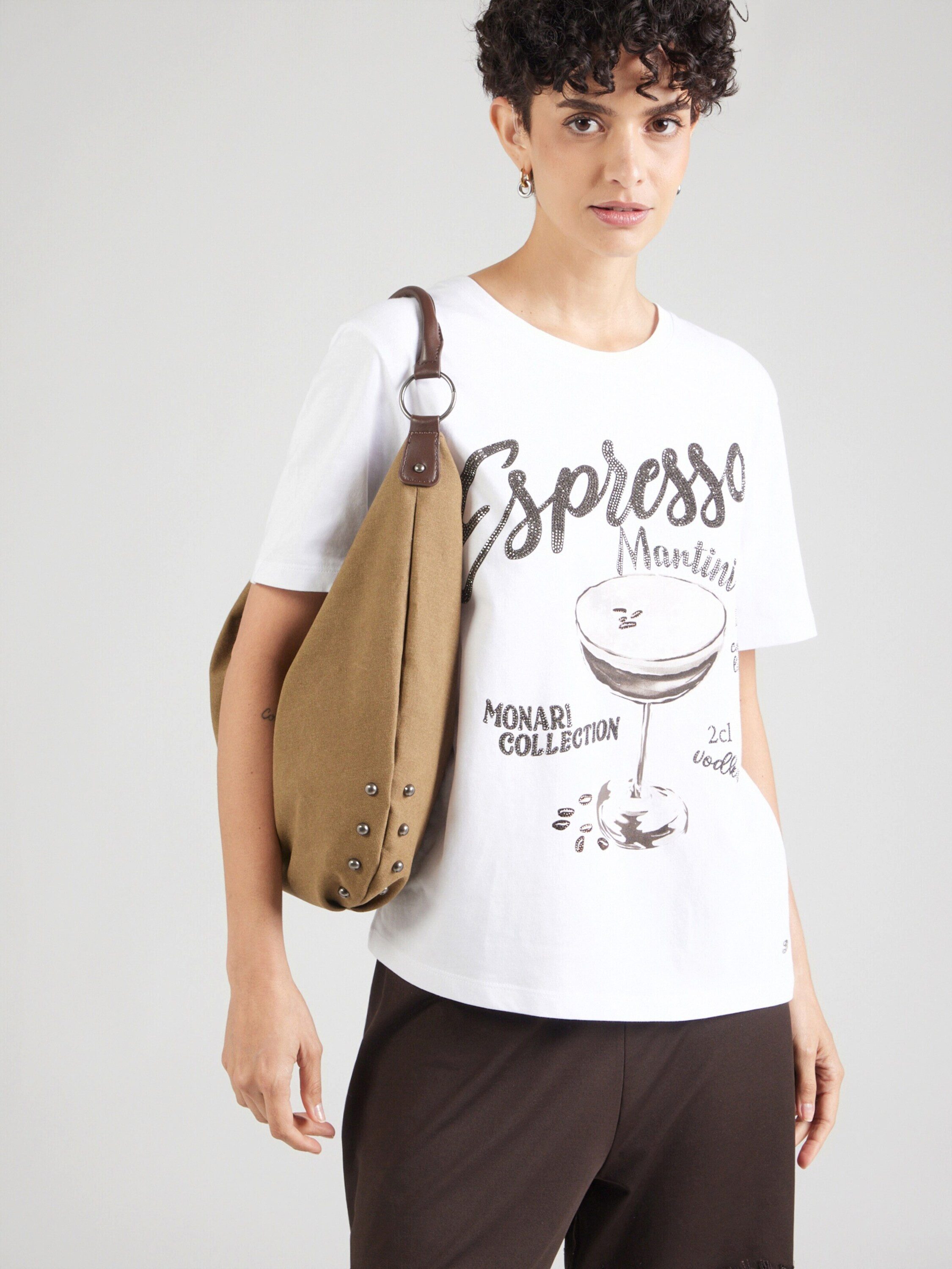 Monari T-Shirt (1-tlg) Ziersteine
