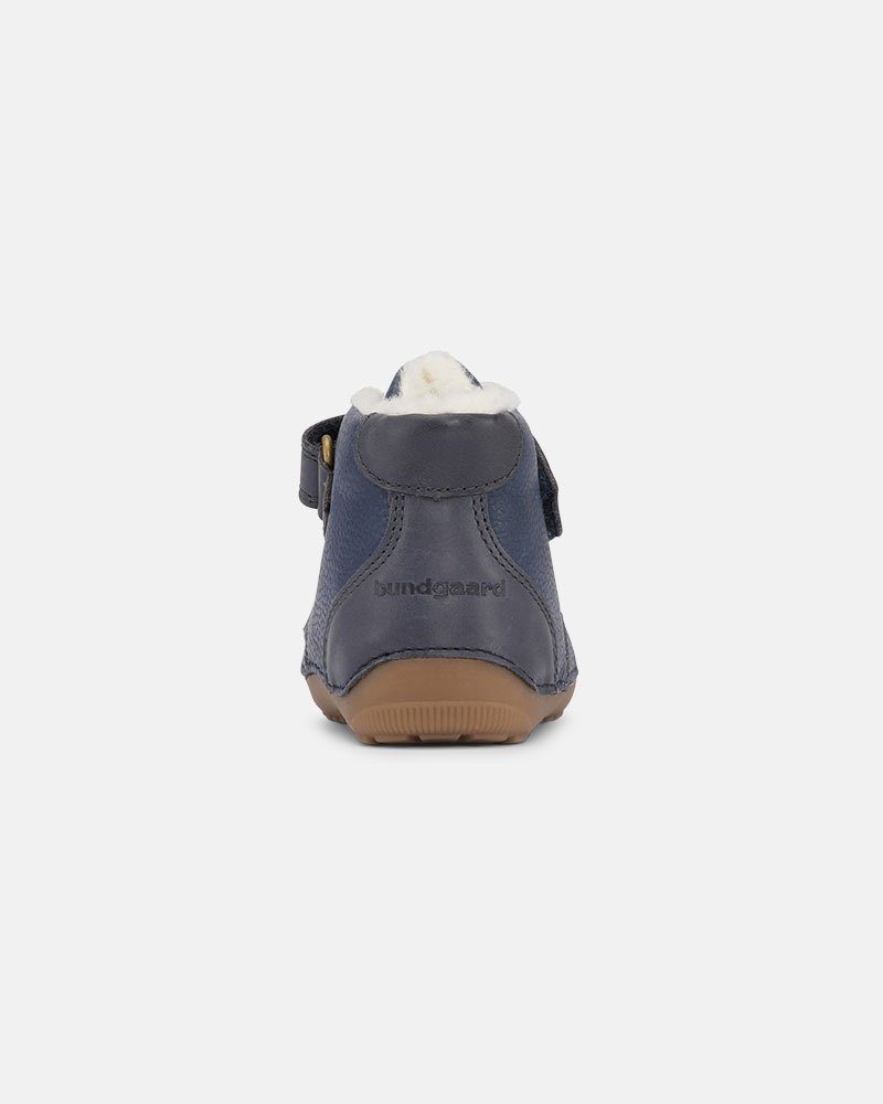 bundgaard Bundgaard Stiefel Lauflernschuhe Barfußschuhe Petit Mid Winter Blau Stiefelette
