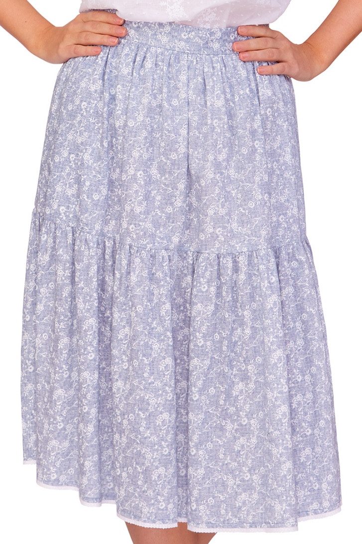 Berwin & Wolff Trachtenrock Trachtenrock - MAJA - pale denim