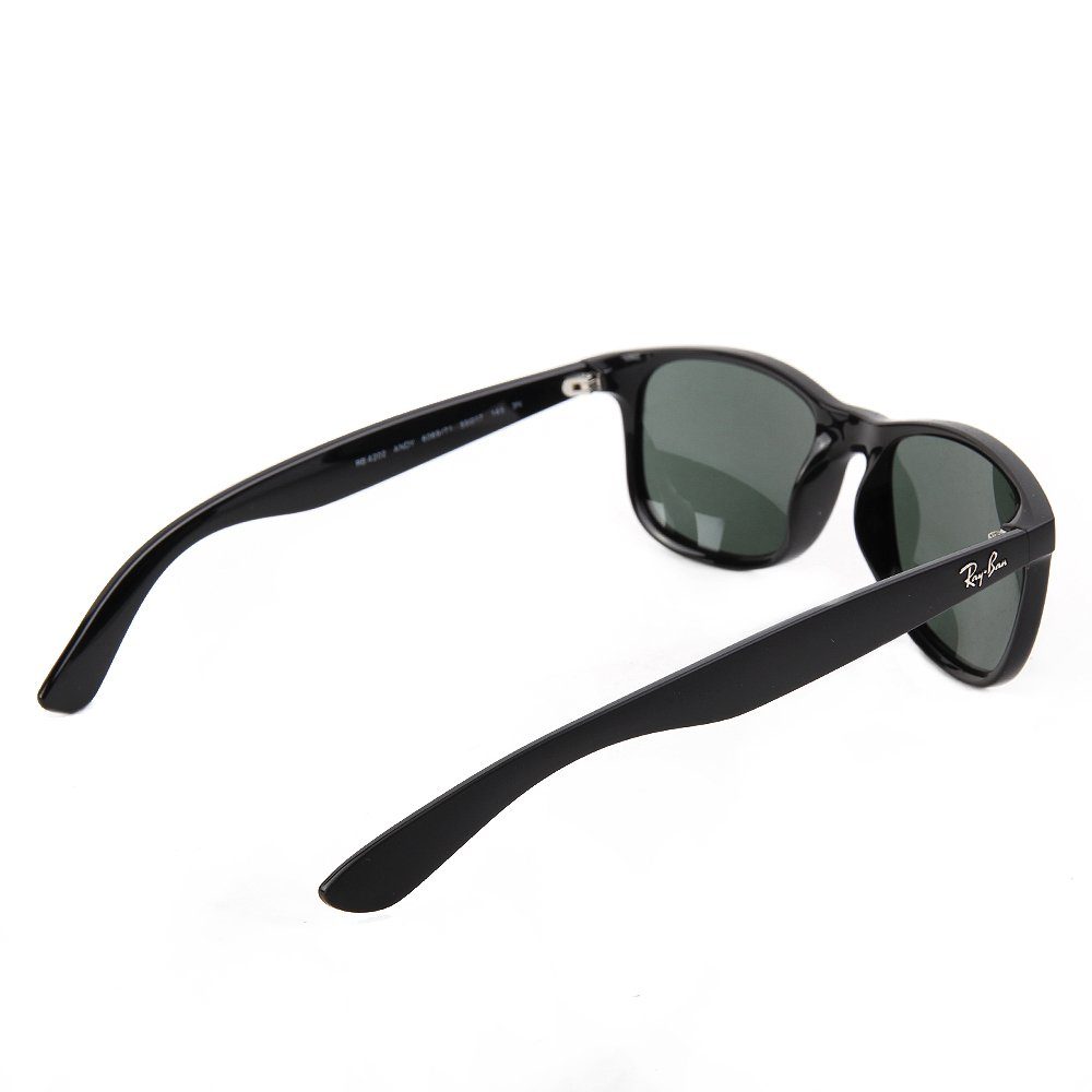 Ray-Ban Sonnenbrille Ray-Ban Andy RB4202 606971 Matte Black On Black Dark Green