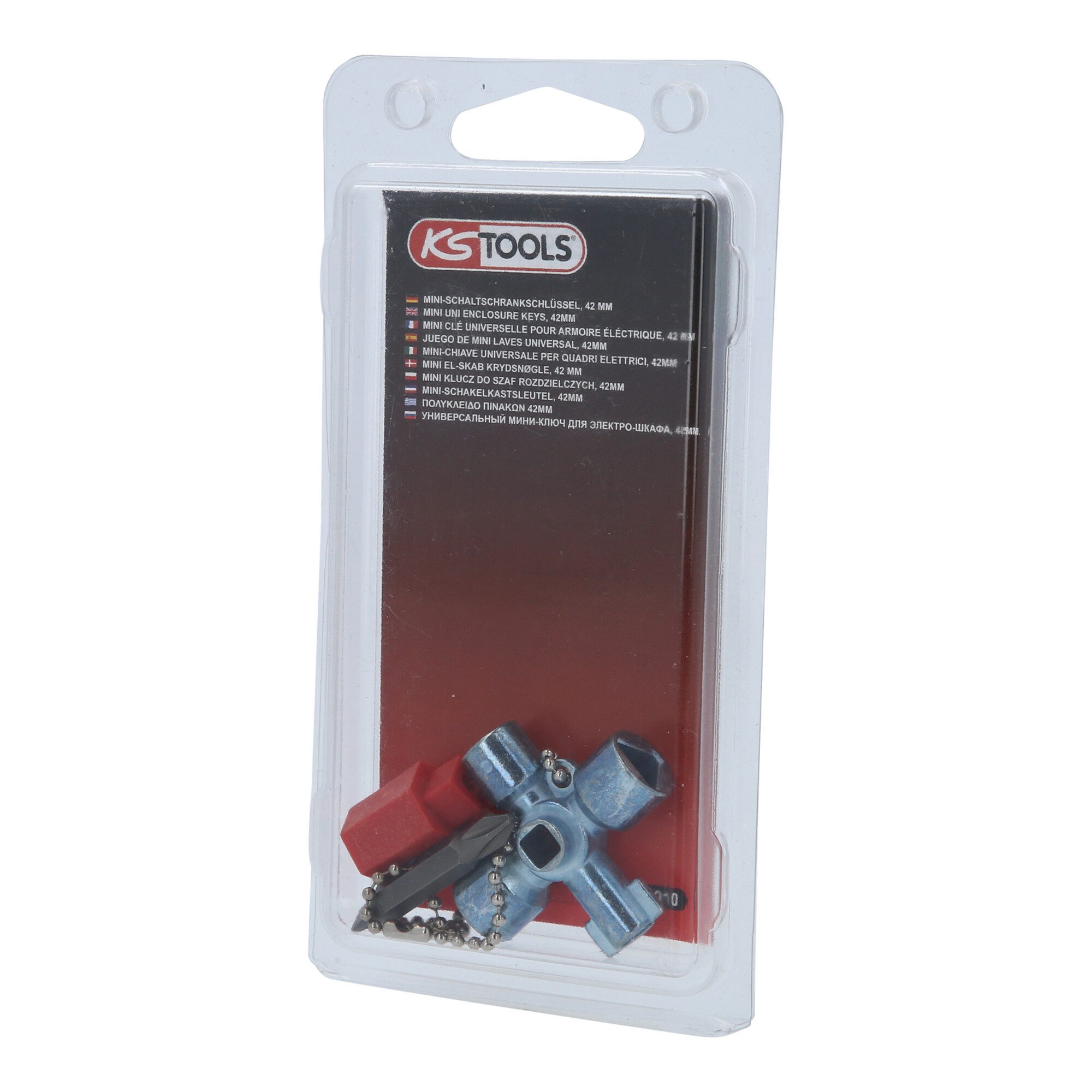 KS Tools Ratsche KS Tools Mini-Schaltschrankschlüssel, 42mm