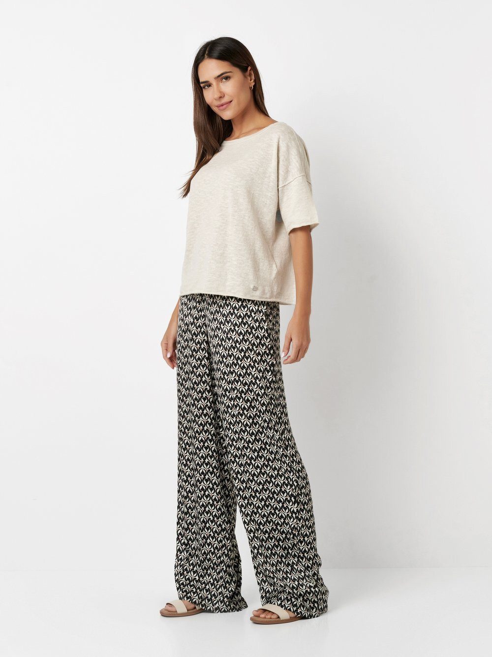 TONI Culotte Luisa mit raffiniertem Muster günstig online kaufen