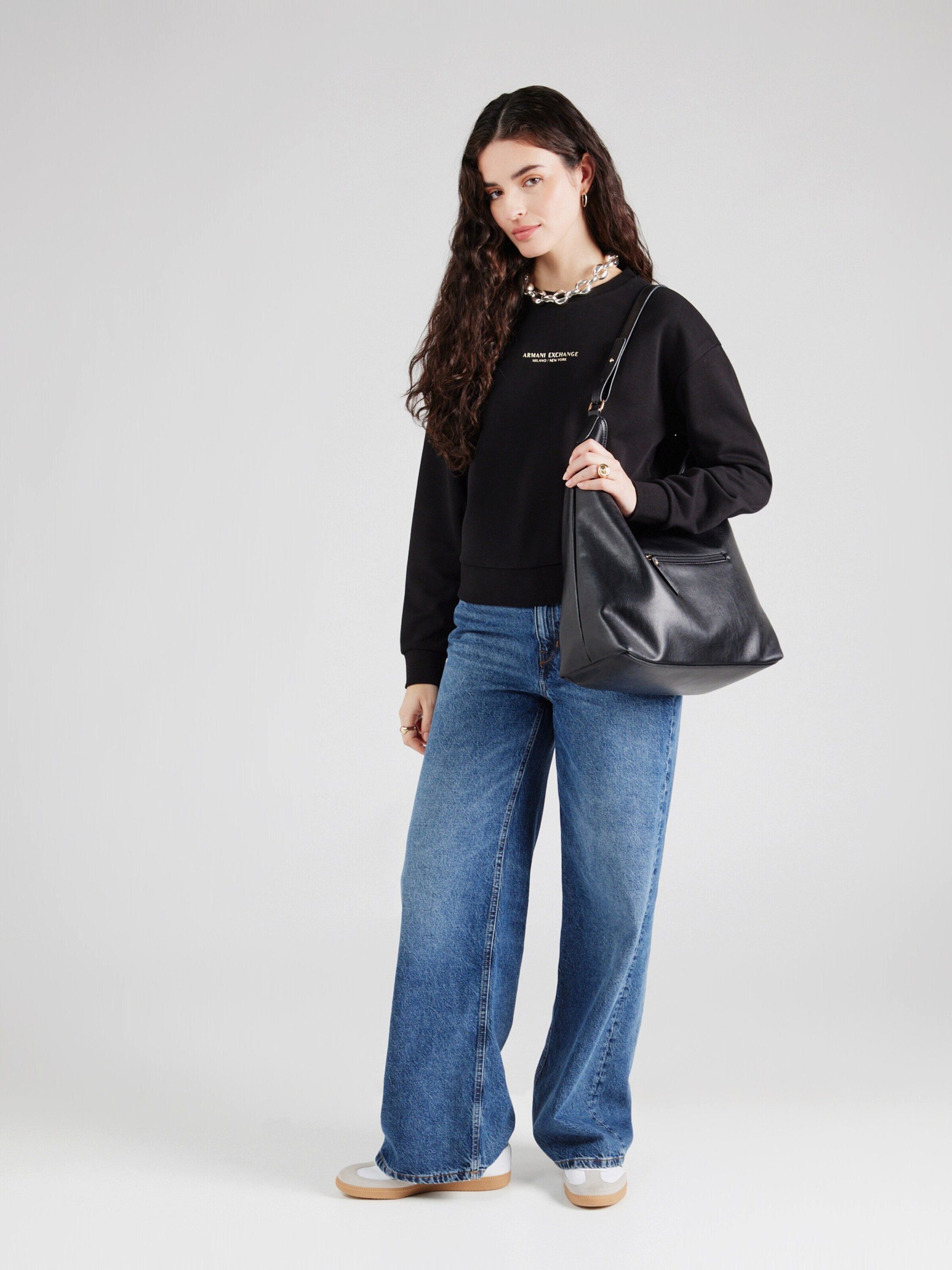ARMANI EXCHANGE Sweatshirt (1-tlg) Plain/ohne Details
