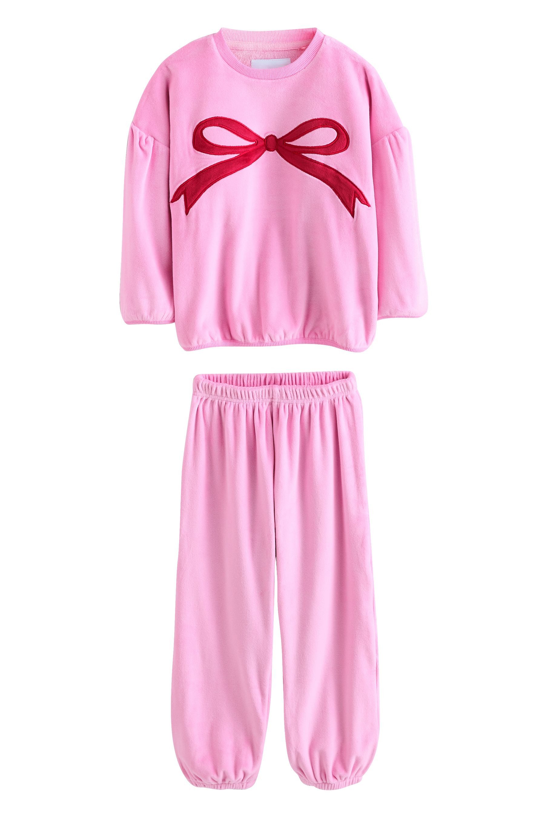 Next Pyjama Kuscheliger Fleece-Pyjama (2 tlg) günstig online kaufen