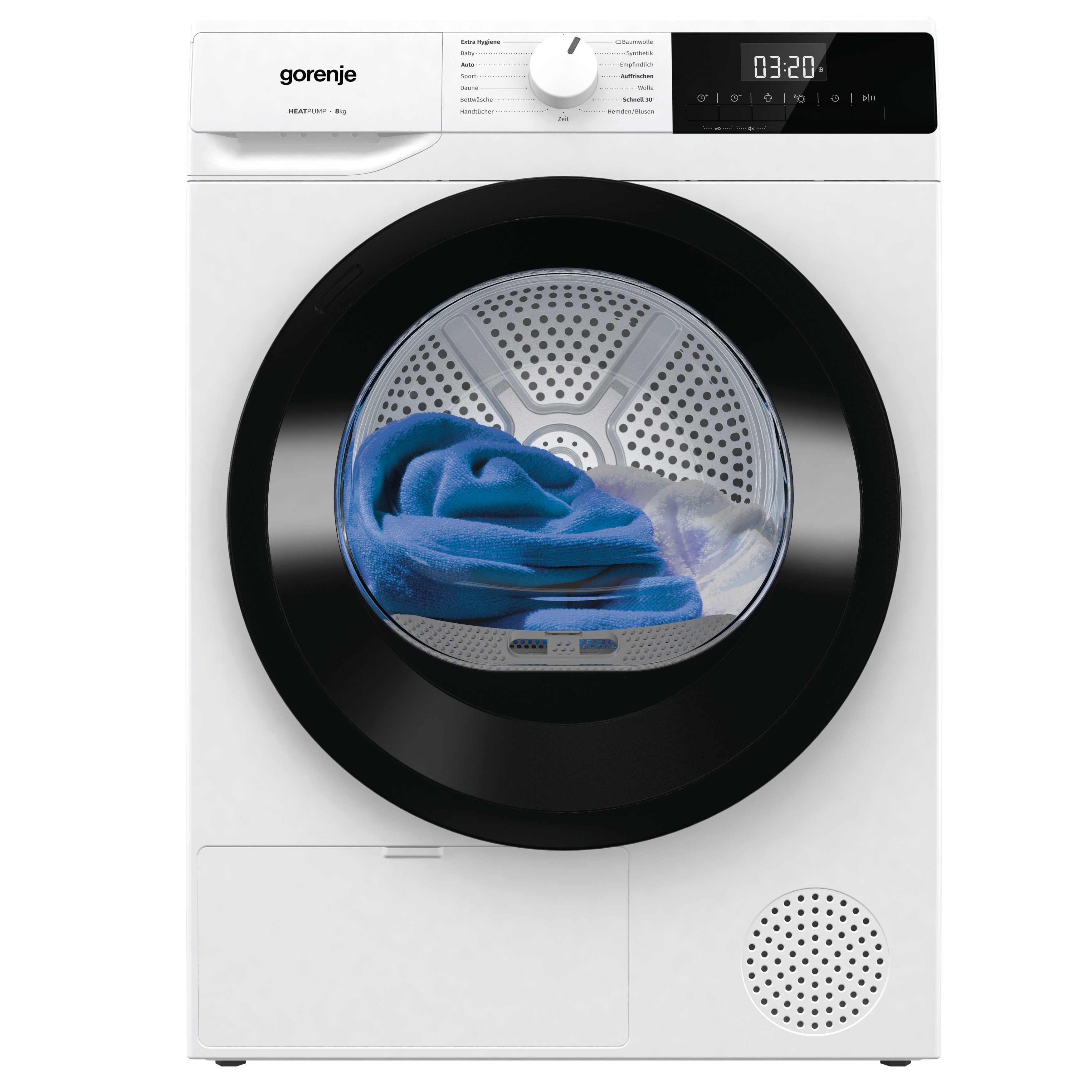 GORENJE Wärmepumpentrockner WaveDHNE82, TwinAir - effizienteres Trocknen