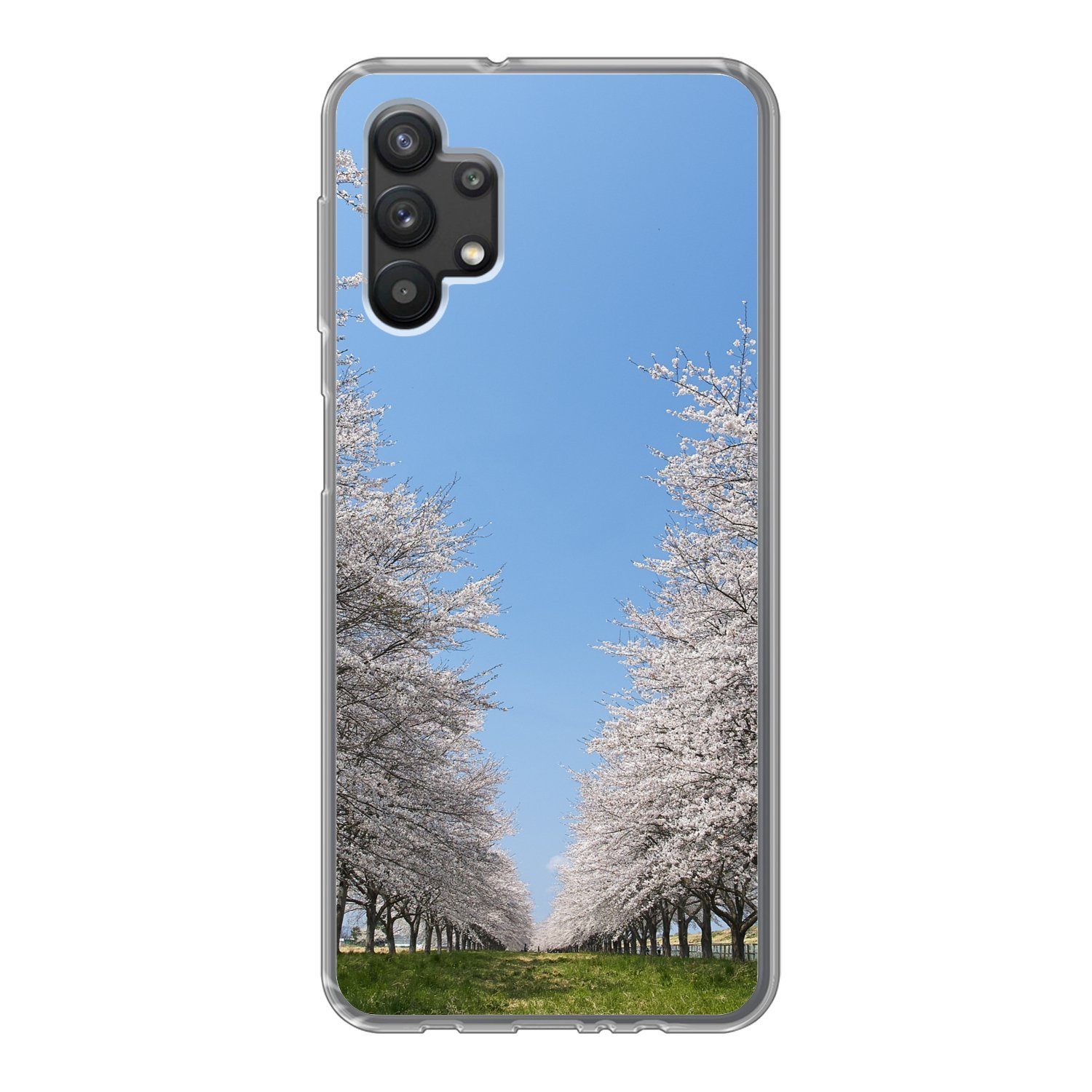 MuchoWow Handyhülle Handyhülle Samsung galaxy a32 5G Silikonhülle, Handyhülle Handy Hülle Telefonhülle iphone Samsung