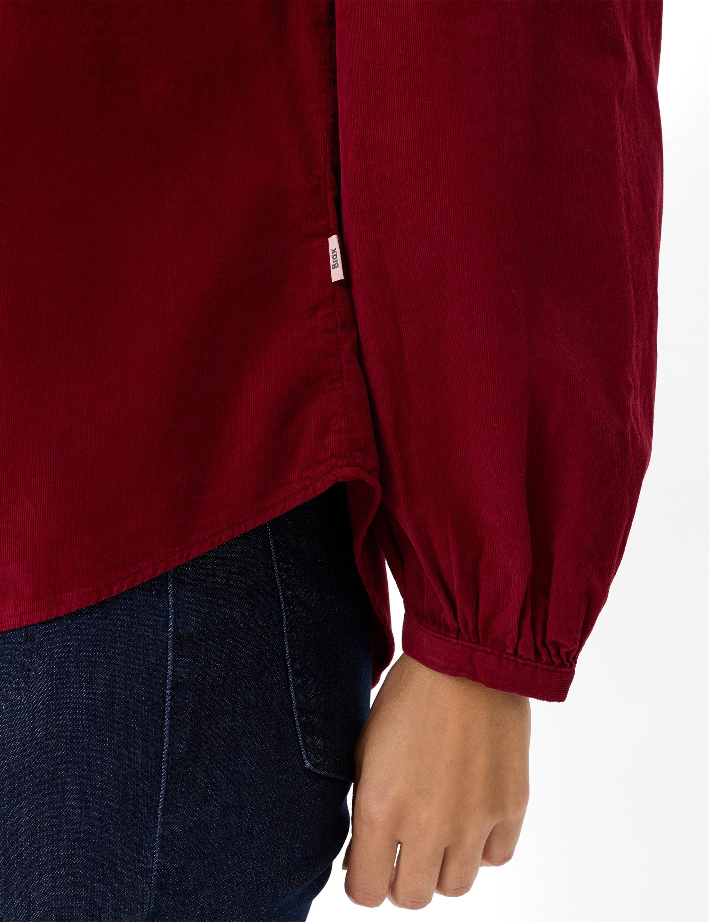 Brax Klassische Bluse Style VIOLET Cord: Bluse aus reiner Baumwolle – Bild 4 von 5