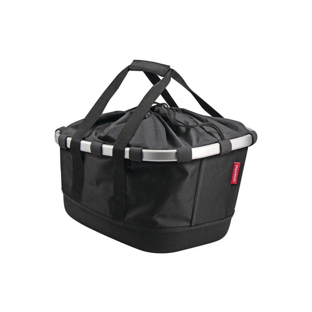 REISENTHEL® Fahrradkorb Bikebasket GT Uniklip Korb schwarz, margarite, twist sky rose