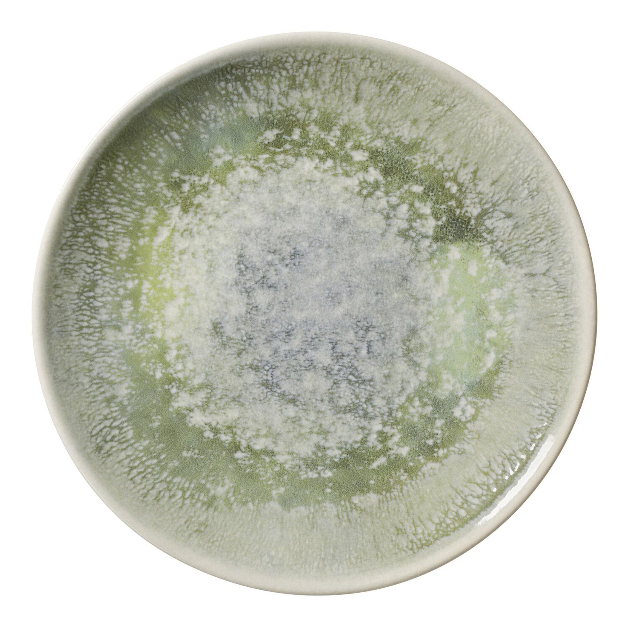 Ritzenhoff & Breker Frühstücksteller Cecina jade Teller flach 20,5 cm, (1 St)