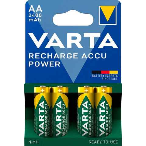 VARTA 4er Pack Mignon 2400mAh NiMH Akkupacks Mignon AA (4 St)