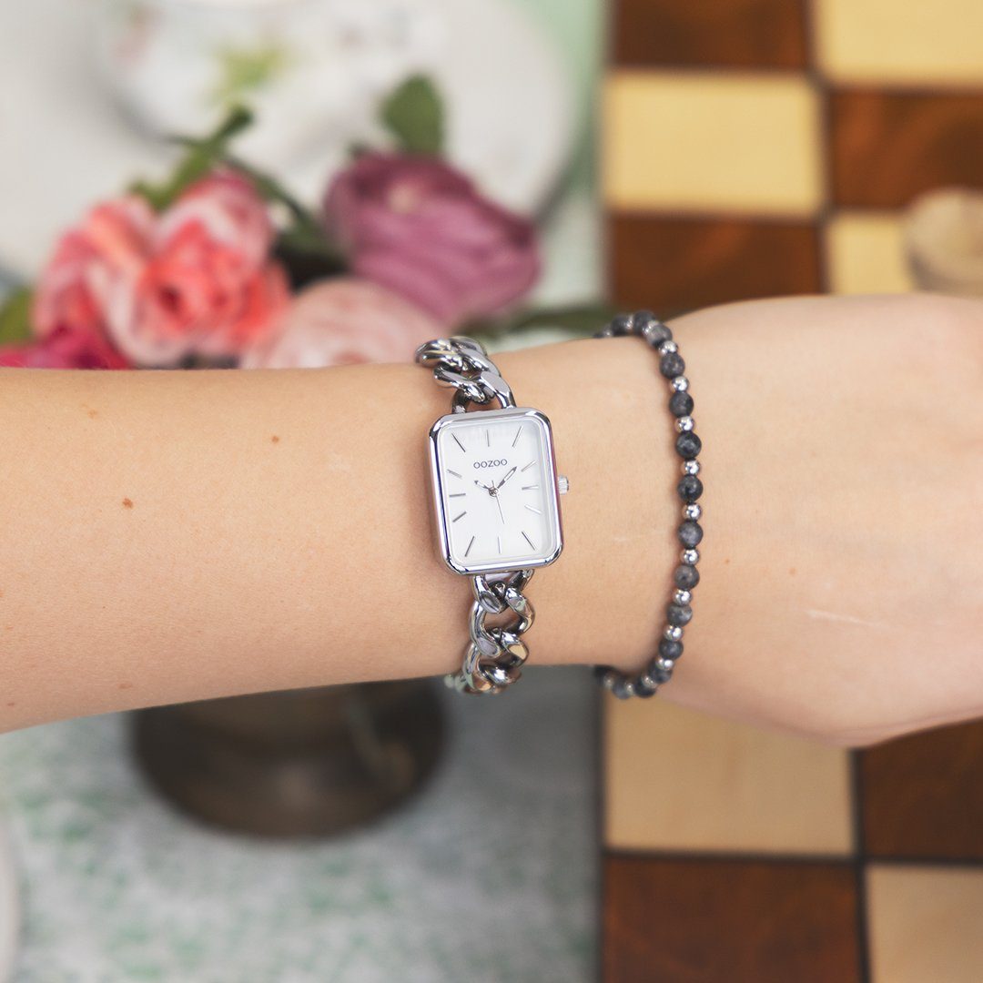OOZOO Quarzuhr Damenuhr C11130 Perlmutta...