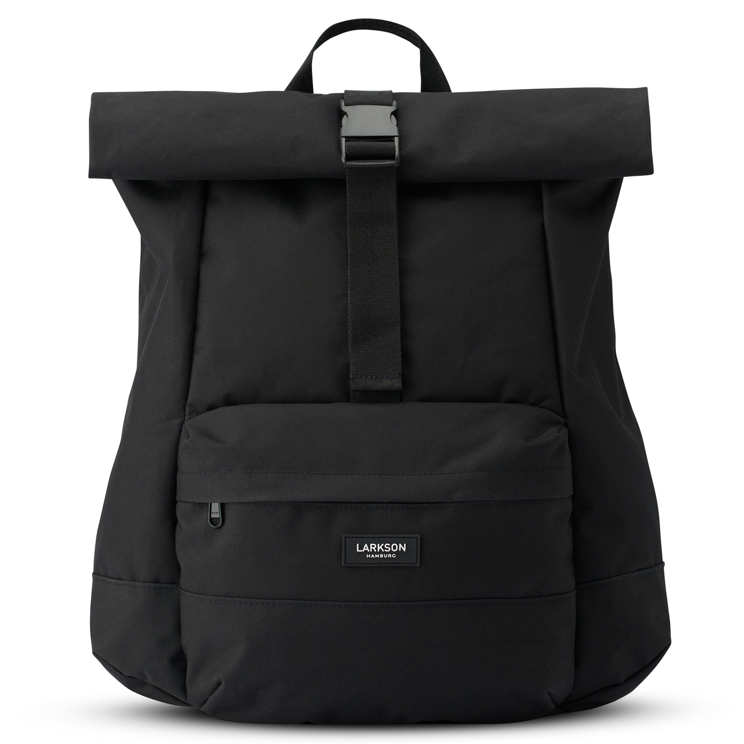 LARKSON Cityrucksack ALVA, Rolltop Damen Herren, Laptop Fach, Wasserabweisend