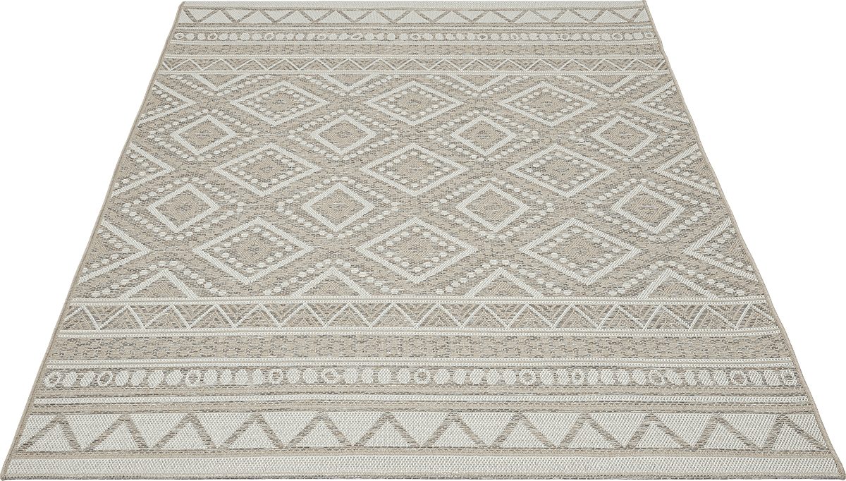 the carpet Teppich Calgary, rechteckig, Höhe: 1 mm, moderner robuster In und Outdoor Teppich. Reduzierter Preis € 25,93. Unverbindliche Preisempfehlung € 40,99