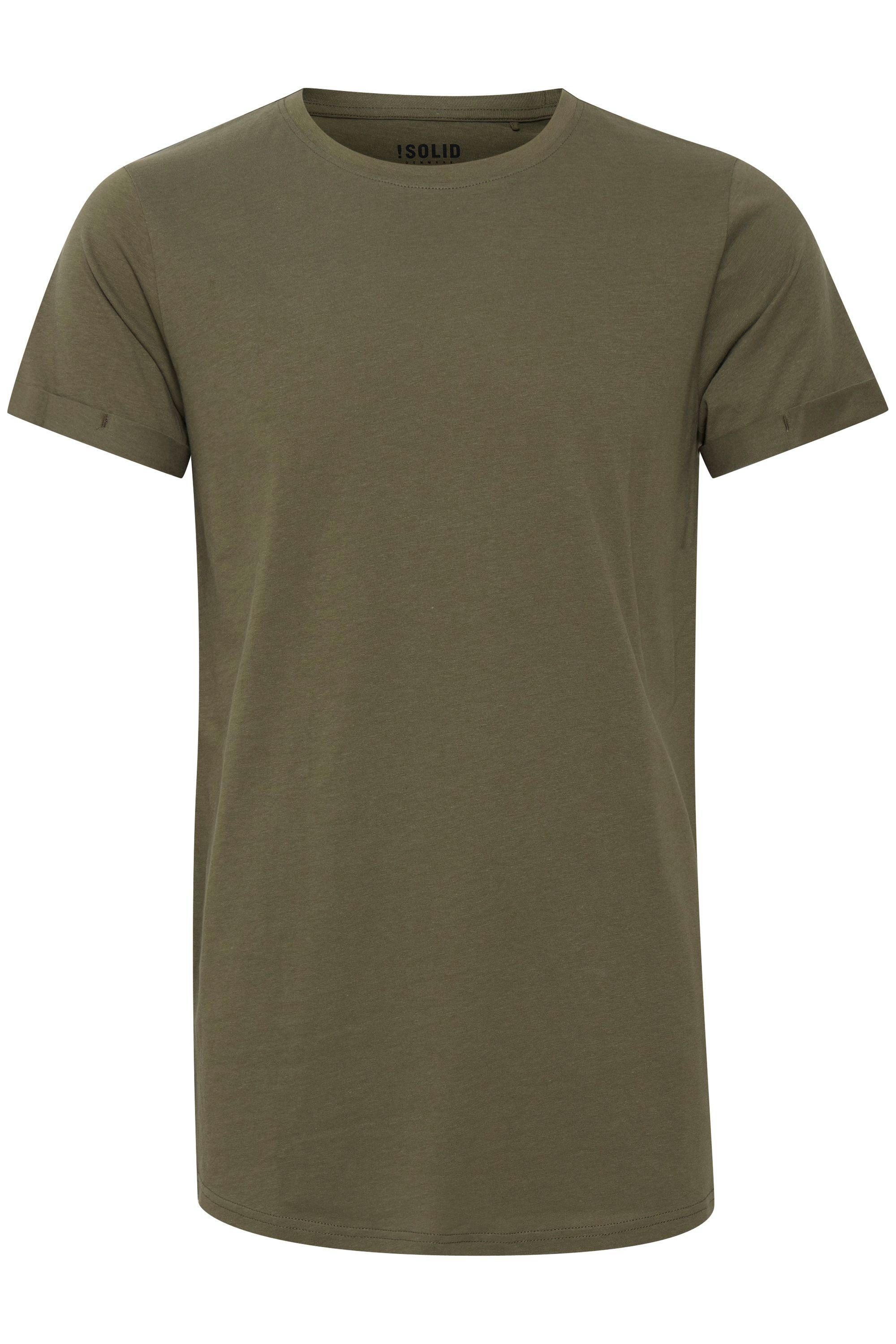 Green !Solid SDLongo T-Shirt Ivy Longshirt (190512)