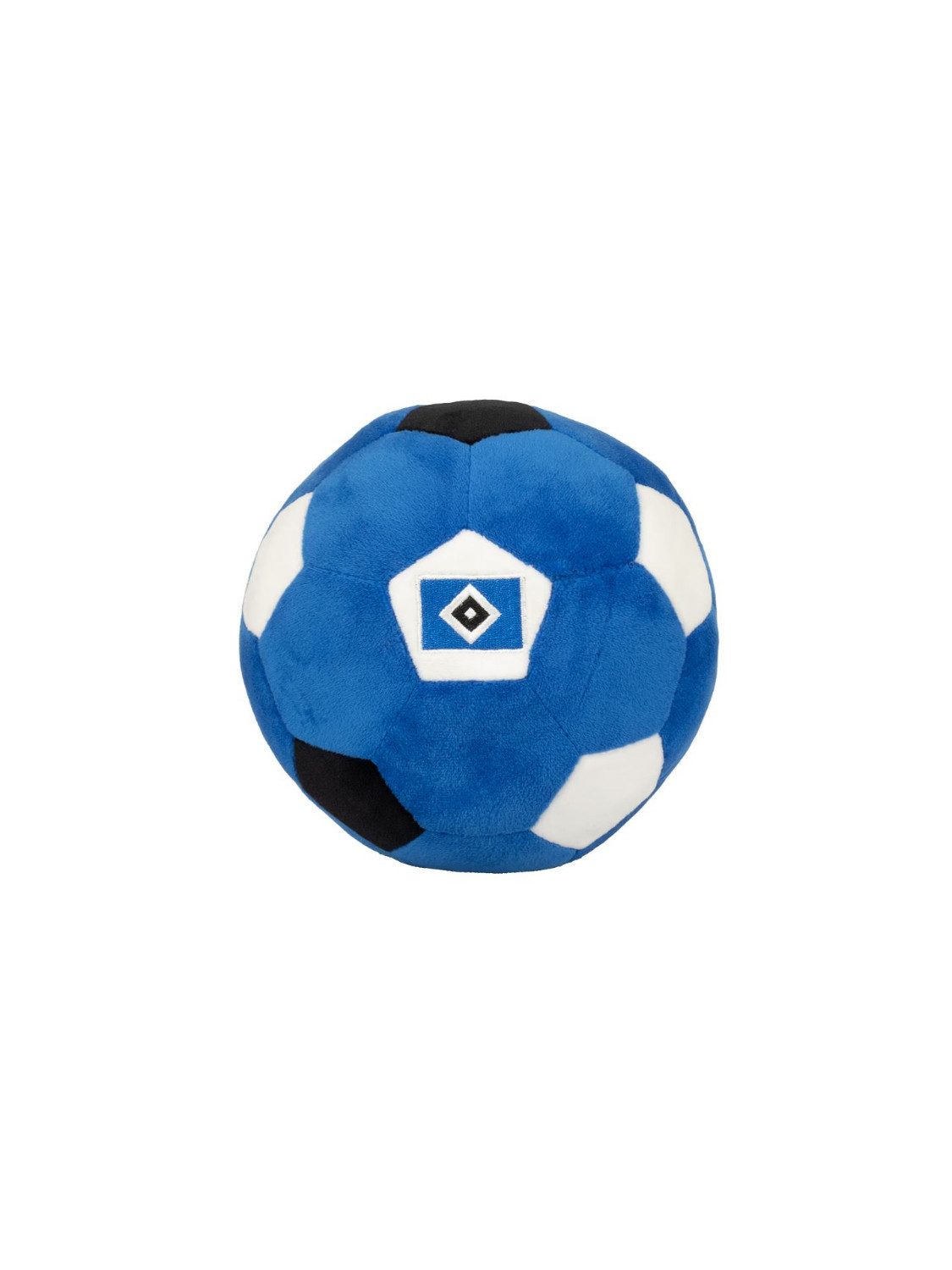 VertriebsArena GmbH Fußball HSV Plüschball Fußball Ball blau-weiß-schwarz