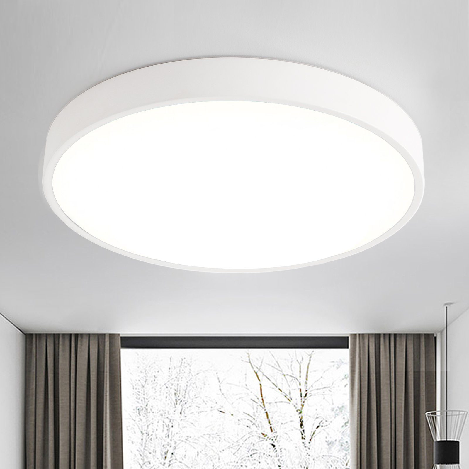 style home LED Deckenleuchte Runde Deckenlampe günstig online kaufen