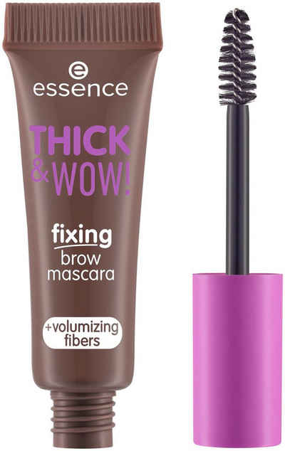 Essence Augenbrauen-Gel THICK & WOW! fixing brow mascara, 3-tlg.