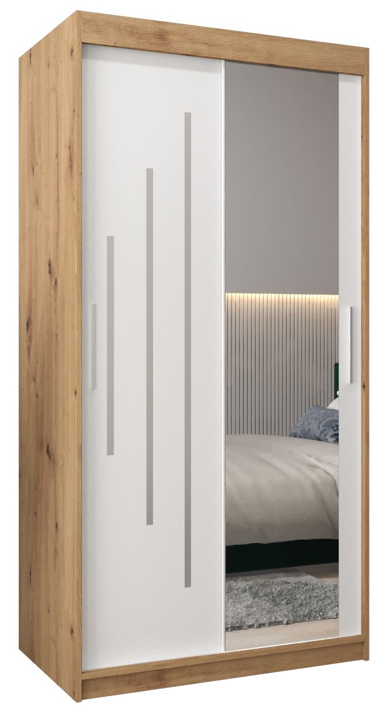 ABIKS MÖBEL Schwebetürenschrank YORK 2 Schlafzimmerschrank - mit Spiegel, K günstig online kaufen