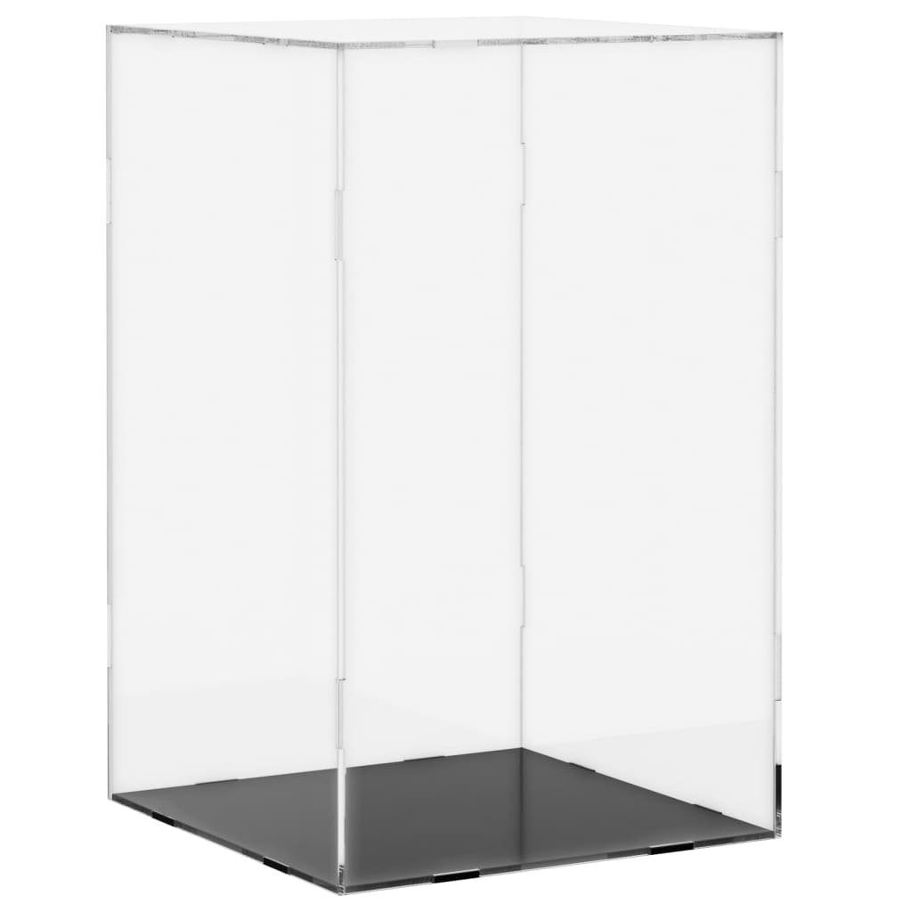 vidaXL Vitrine Vitrine Transparent 14x14x22 cm Acryl