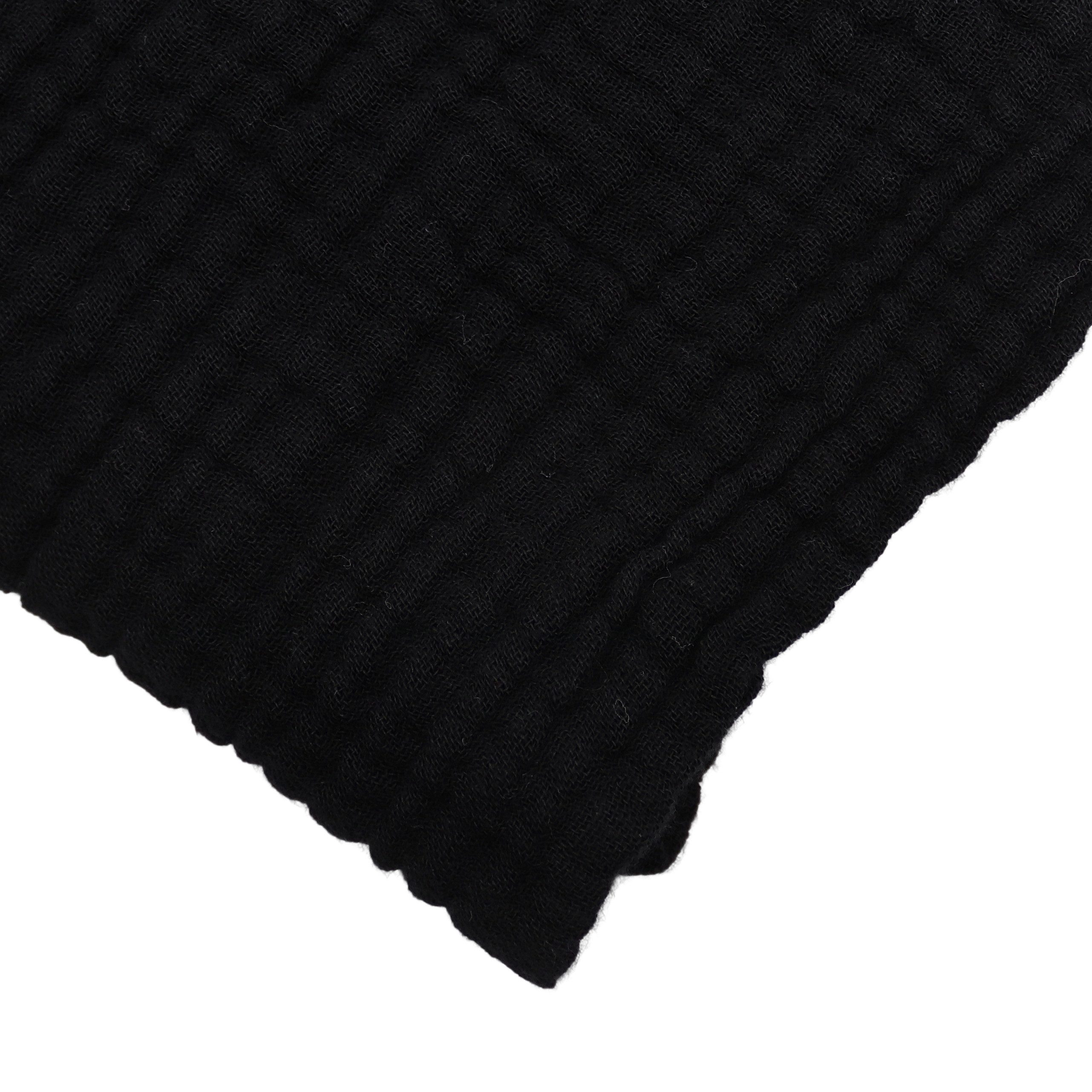 MIRROSI Loop Damen Schal aus Musellin, Made in Italy 70x20cm, Uni, Schlauchschal, (Zweimal um den Hals wickelbar, ca. 70x20cm), Damen Halstuch ideal für Frühling, Sommer oder Herbst