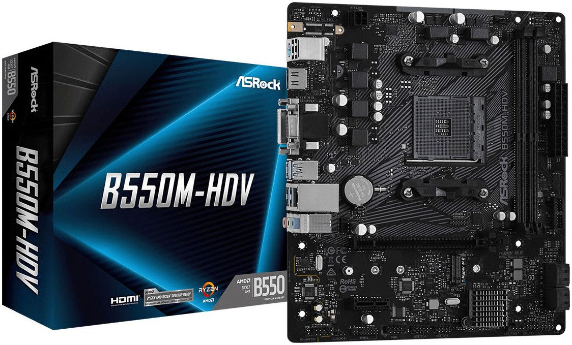 Asrock B550M-HDV Mainboard