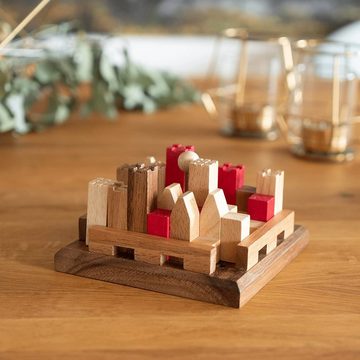 Logoplay Holzspiele Spiel, Castle - Burg - 3D Puzzle aus Holz mit vielen Spielvarianten Holzspielzeug