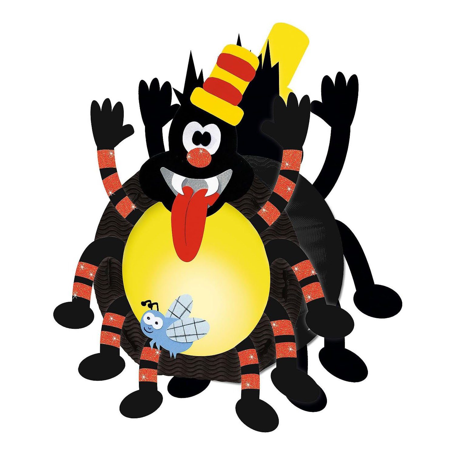 Ursus - Ludwig Bähr Umzugslaterne URSUS Laternen-Bastelset "Spinne"