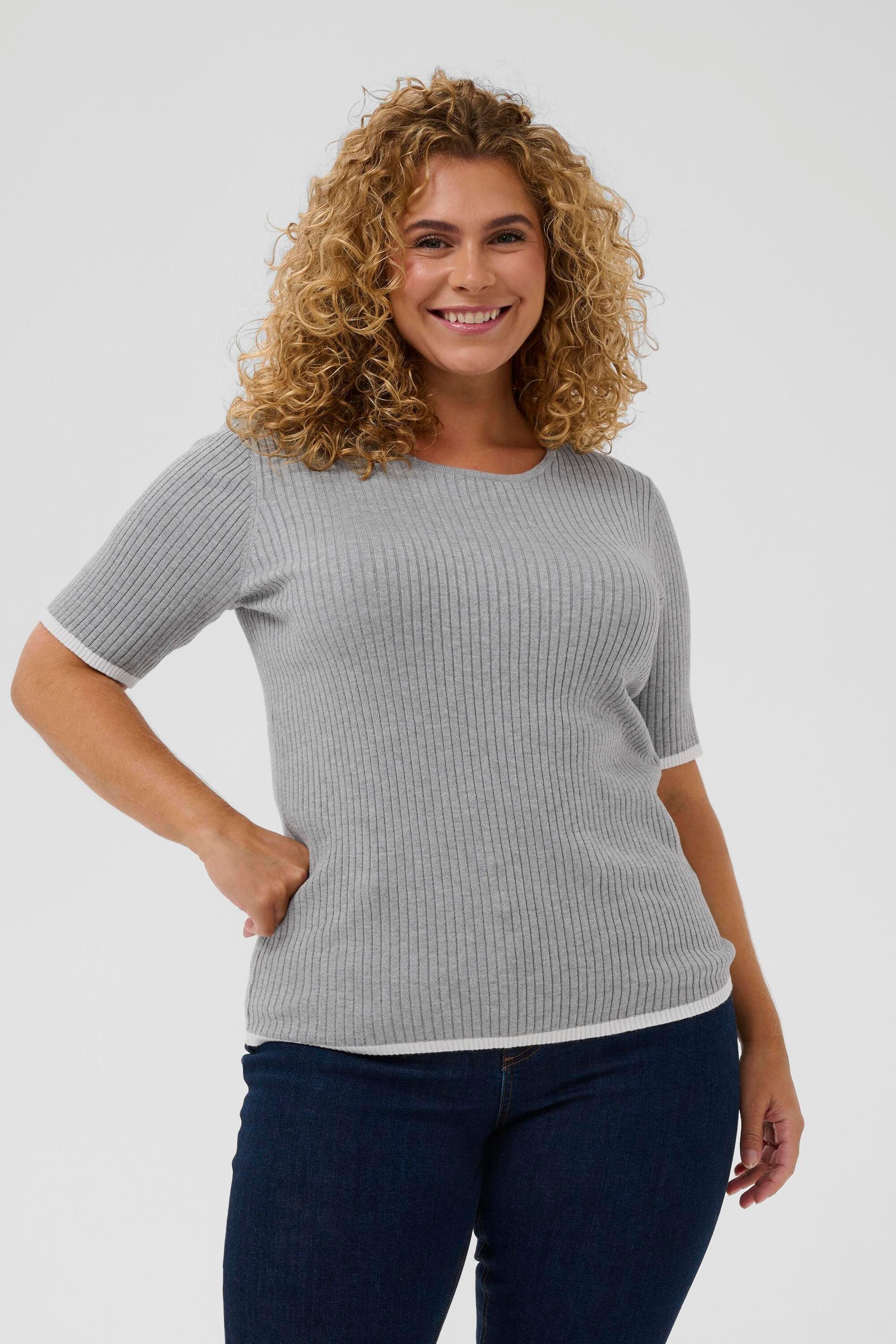 KAFFE Curve Strickpullover Strickpullover KClizzy Große Größen